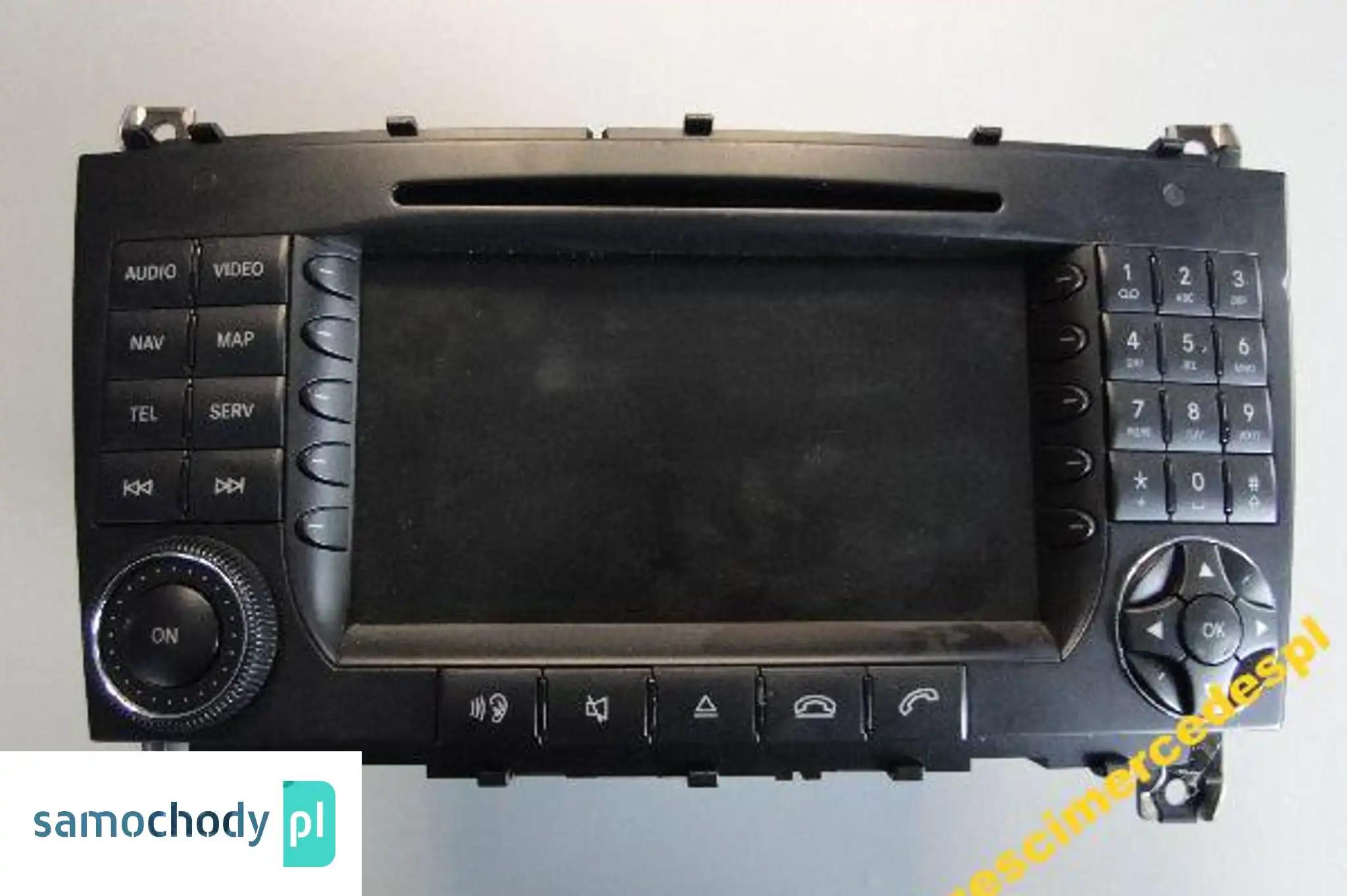 MERCEDES C W203 203 PANEL COMAND NAVI RADIO CD