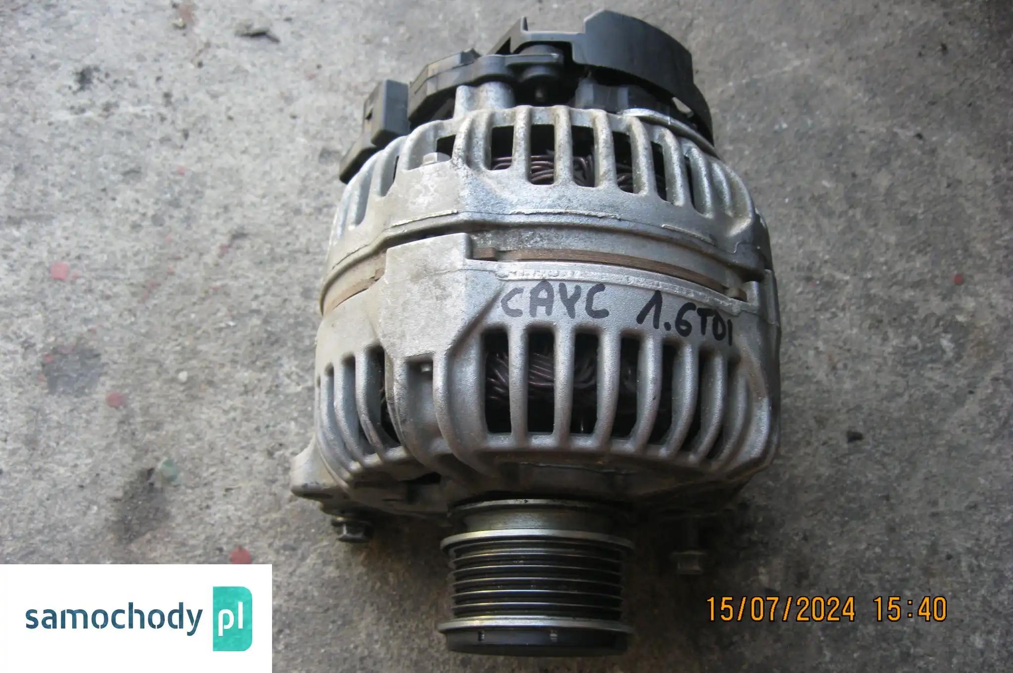 VW GOLF VI SKODA RAPID 1.6TDI ALTERNATOR 06F903023N