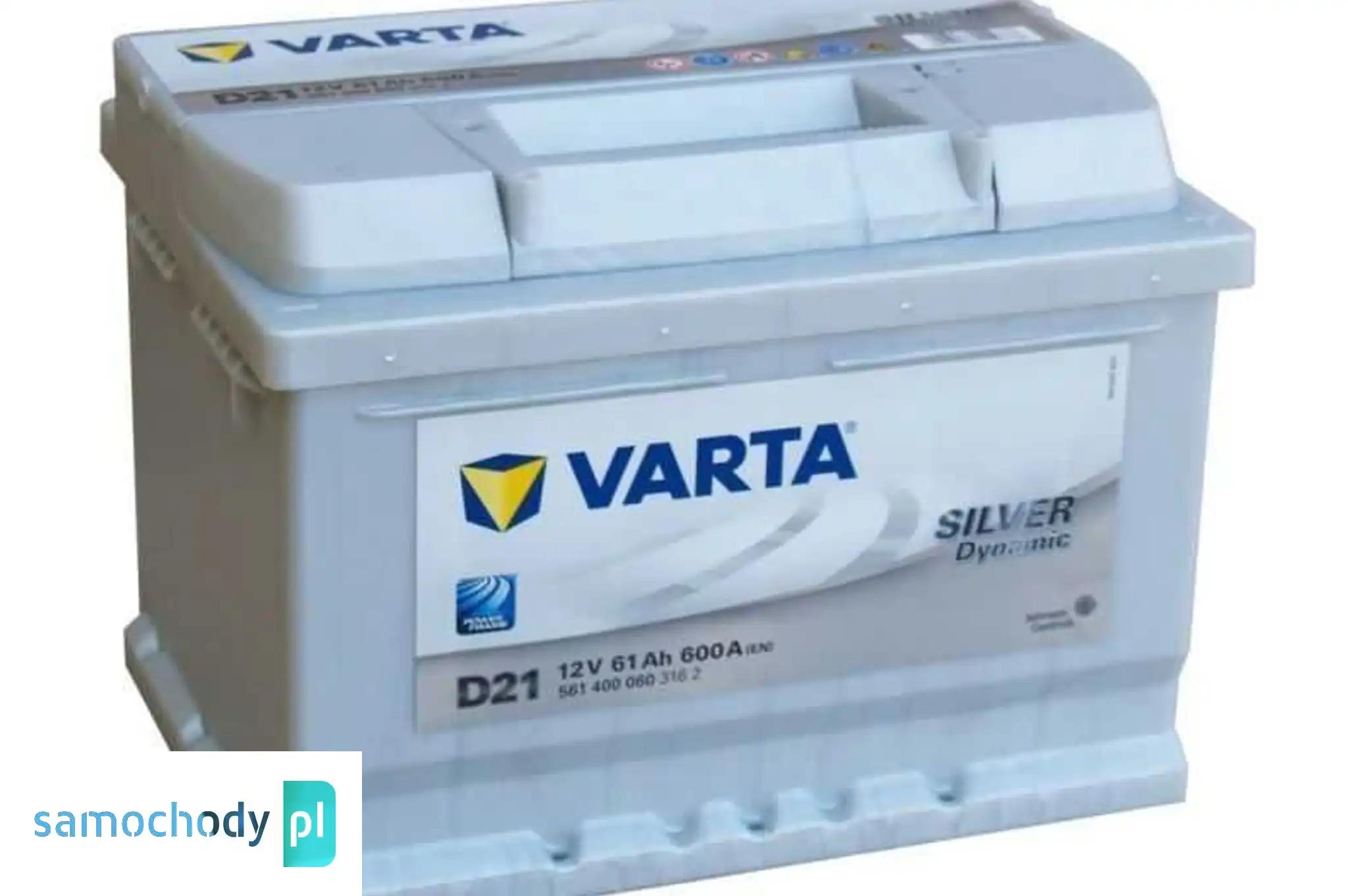 Akumulator VARTA Silver Dynamic D21 61Ah 600A EN