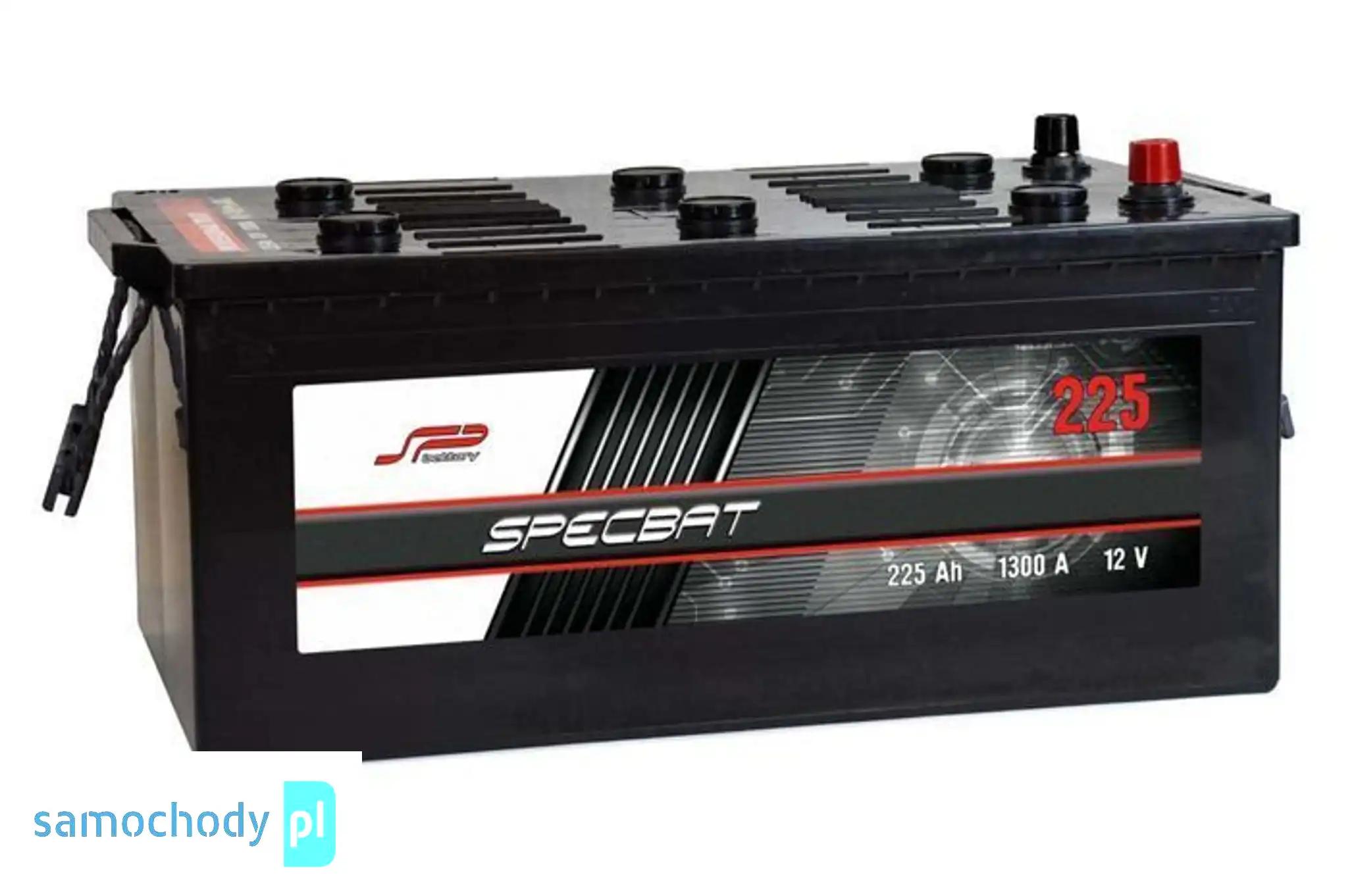 Akumulator SPECBAT 225Ah 1300A EN lewy plus