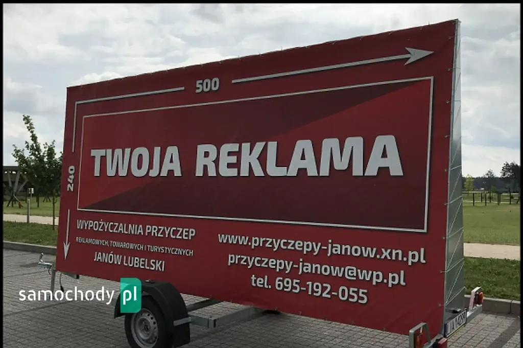 MER Przyczepa reklamowa 2017
