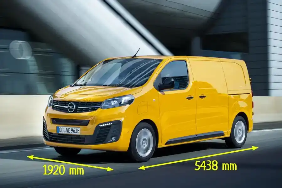 Opel Vivaro wymiary