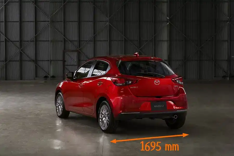 Mazda 2 wymiar