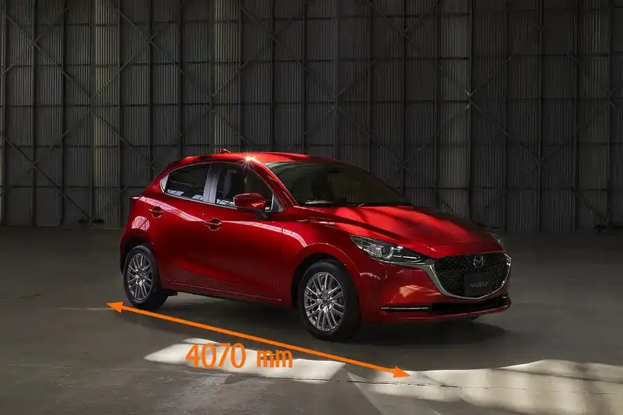 Mazda 2 wymiary