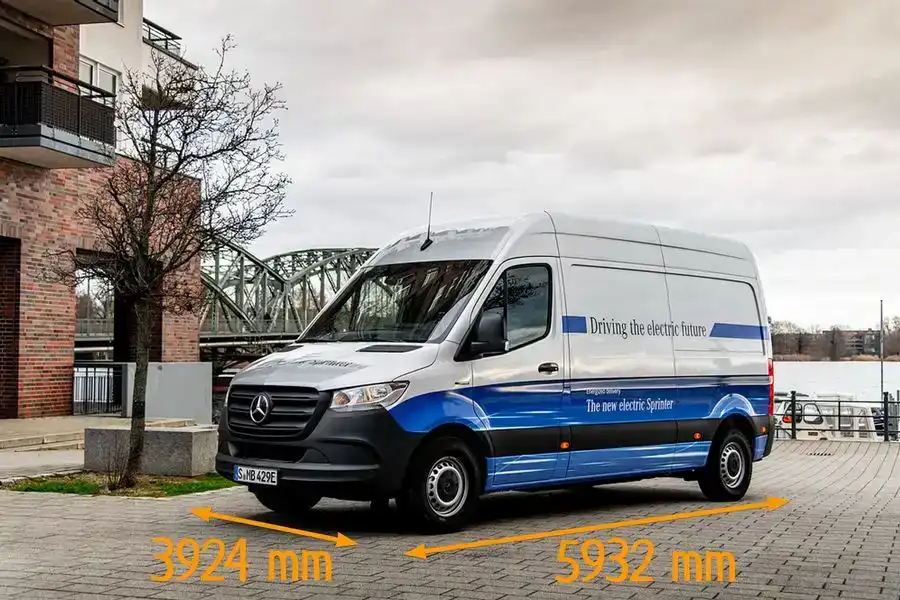 Mercedes Sprinter wymiary