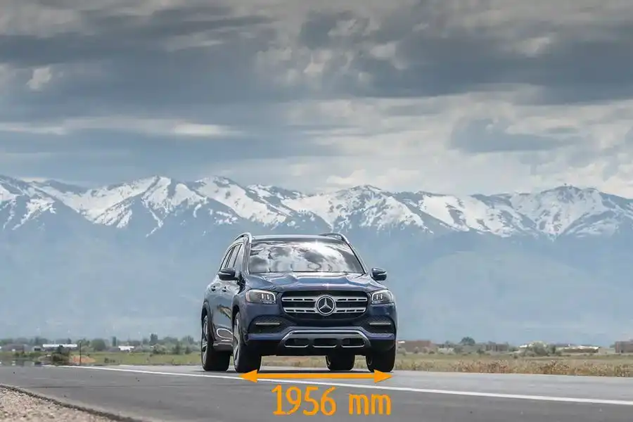 Mercedes GLS wymiary