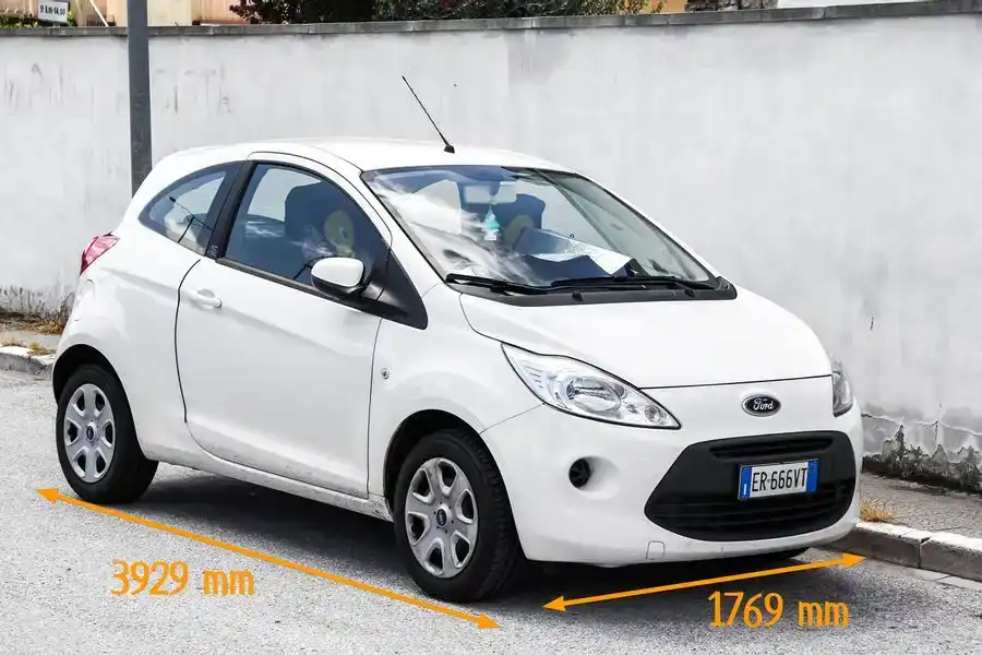 Ford Ka wymiary