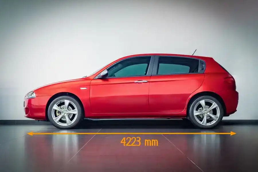 alfa romeo 147 wymiary