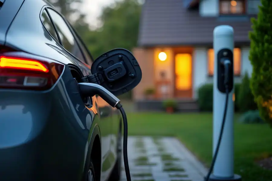 Ładowanie samochodu elektrycznego w domu