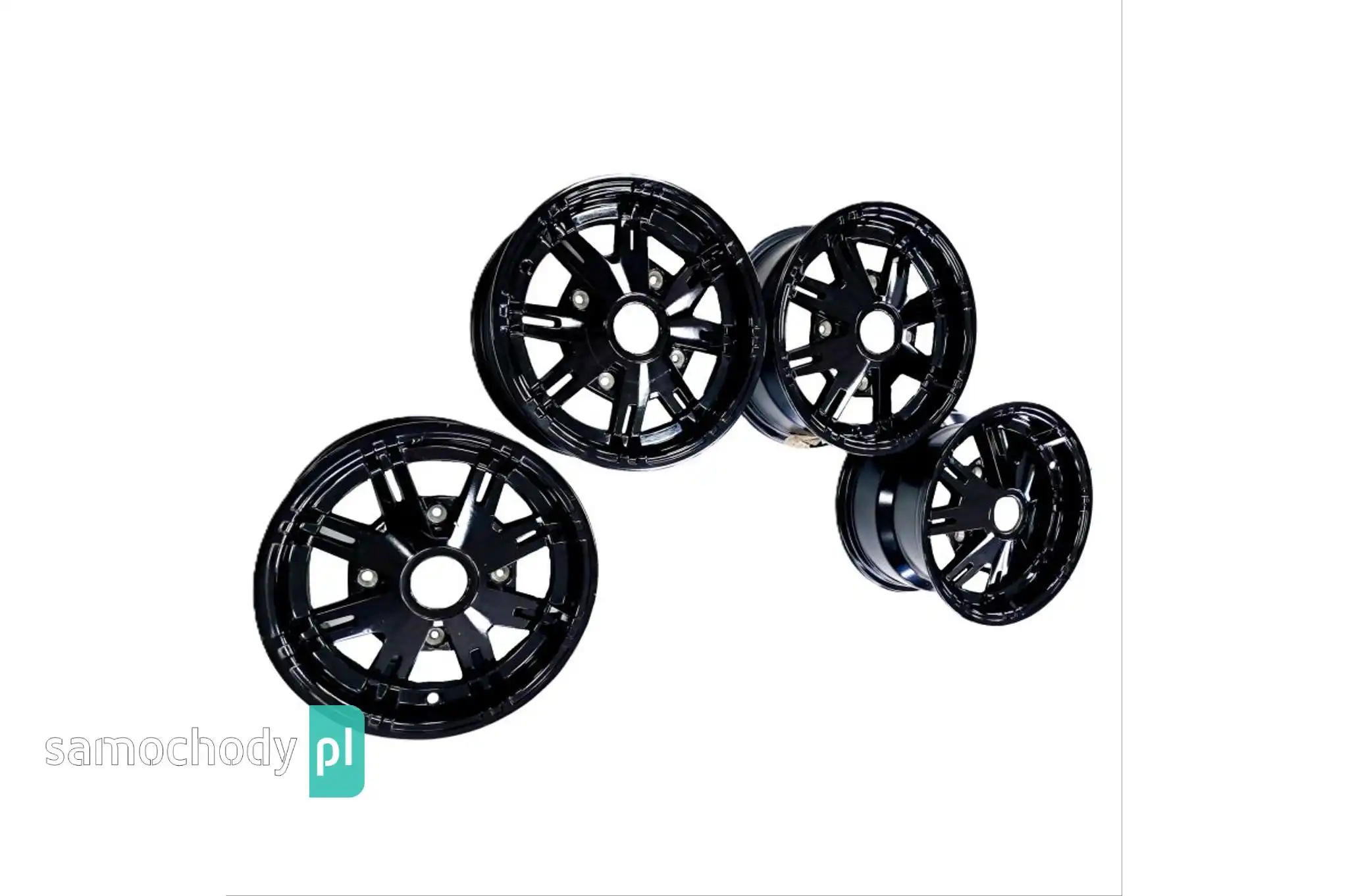 Komplet felg aluminiowych BRP 12x6 + 12x7.5 4x137 Can-Am