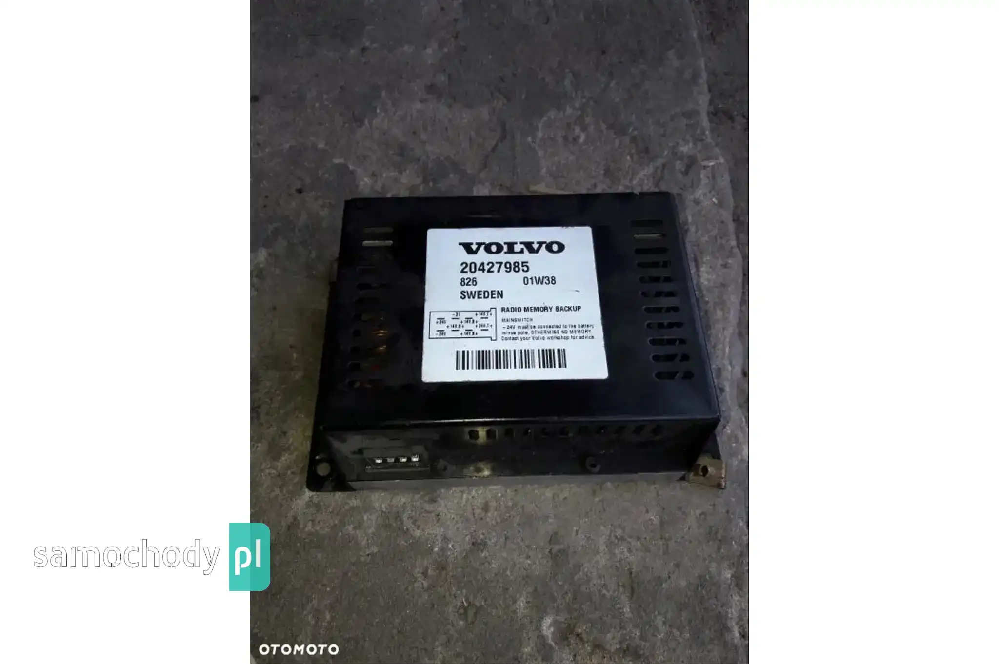 PRZETWORNICA VOLVO FL 24v-12v
