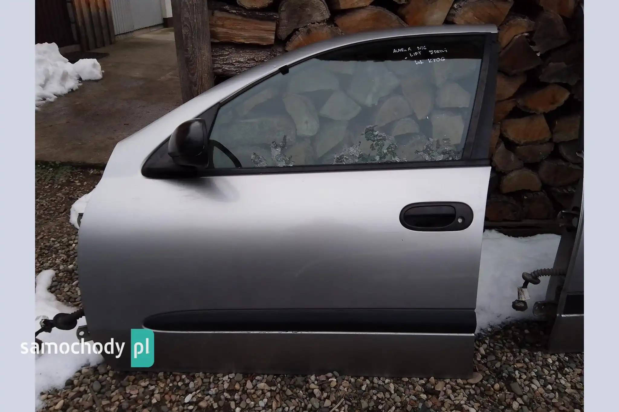 Drzwi lewe przednie przód Nissan Almera N16 lift KYOG