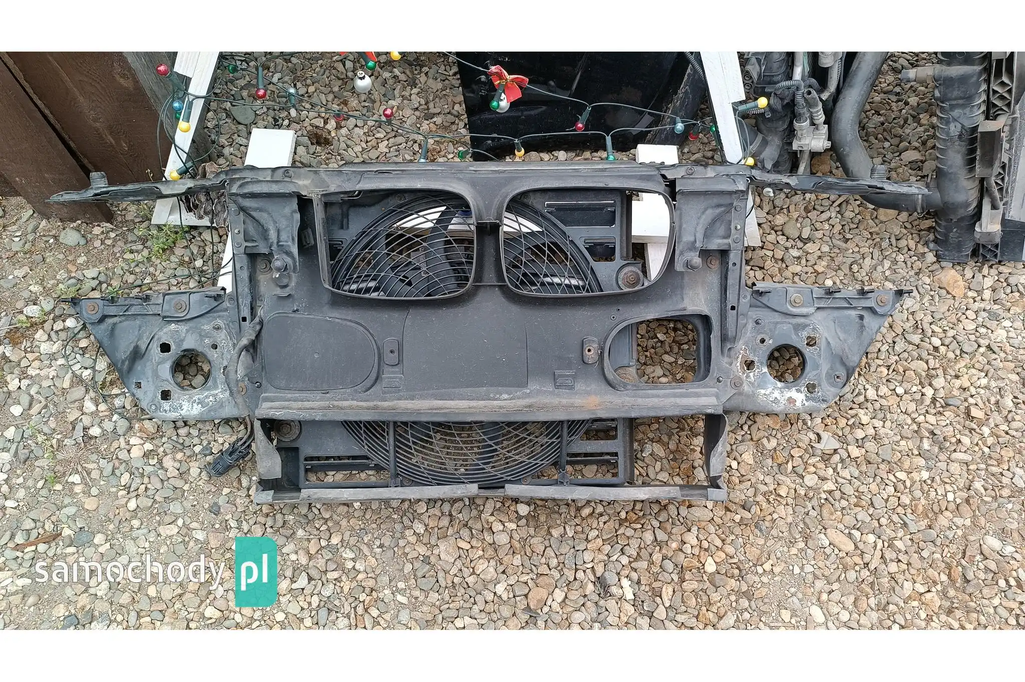 Wentylator wiatrak chłodnicy klimatyzacji BMW E39 4 piny