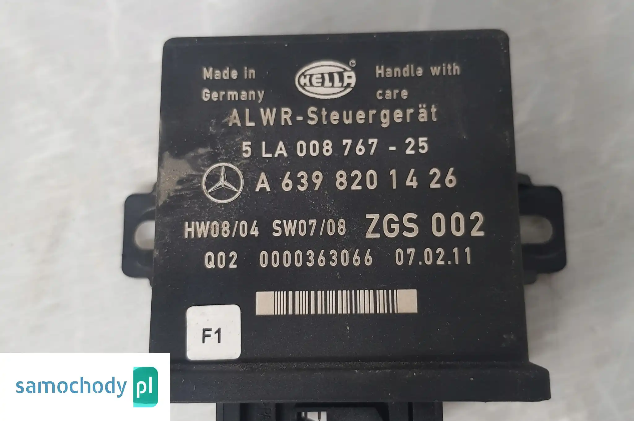 Moduł świateł Mercedes Vito Viano A6398201426