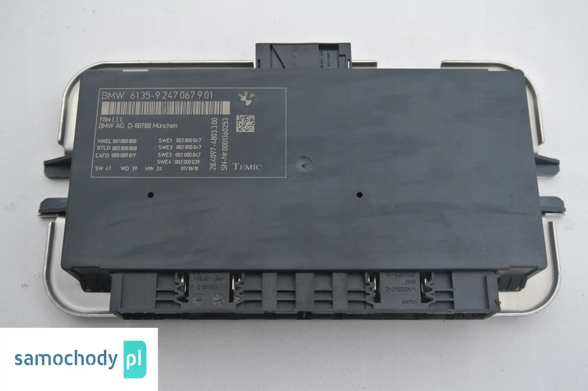 BMW F25 X3 MODUŁ ŚWIATEŁ 9247067