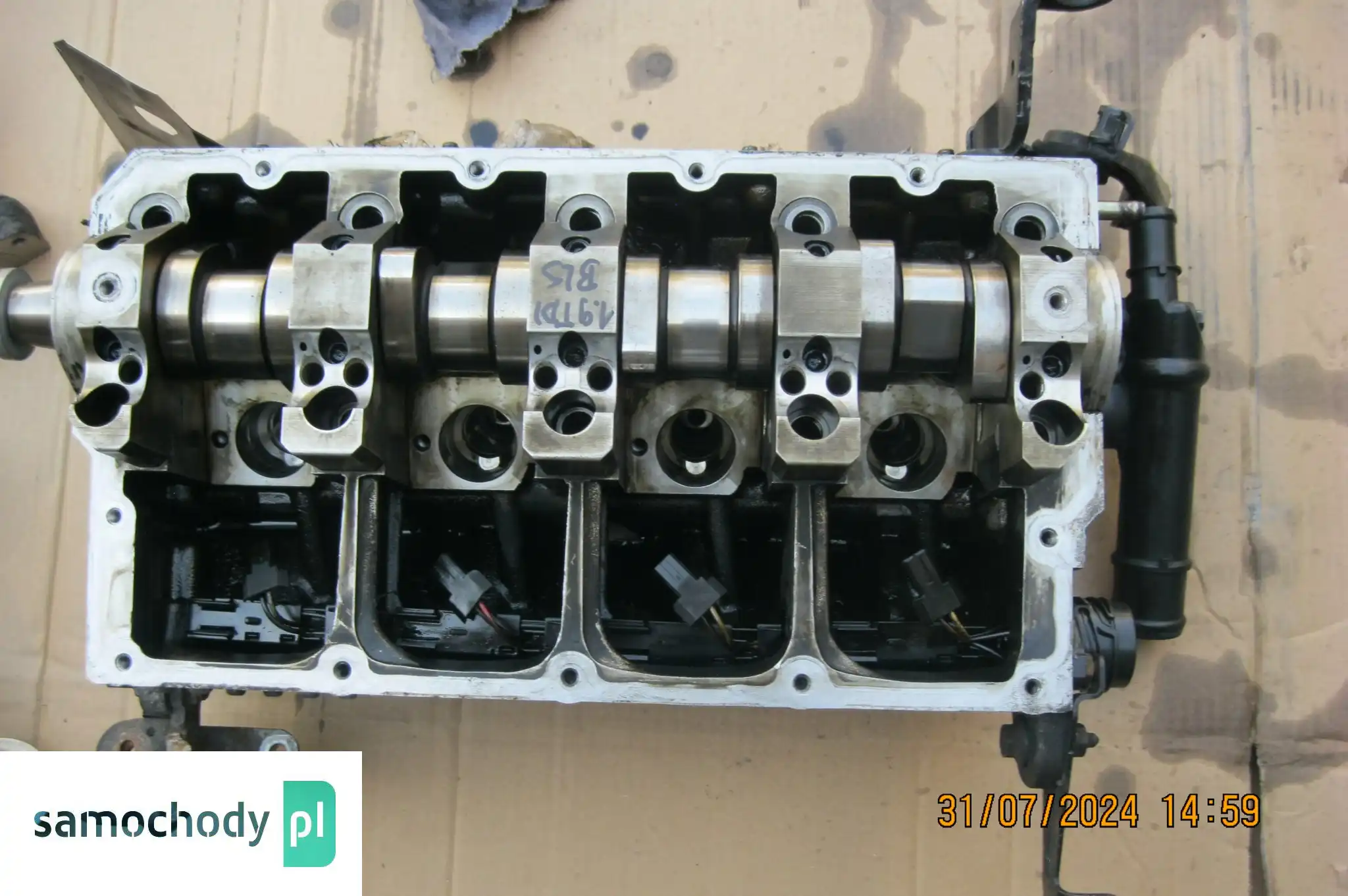 głowica VW CADDY GOLF PASSAT SHARAN TOURAN AUDI A3 1.9 TDI BLS 038103373R