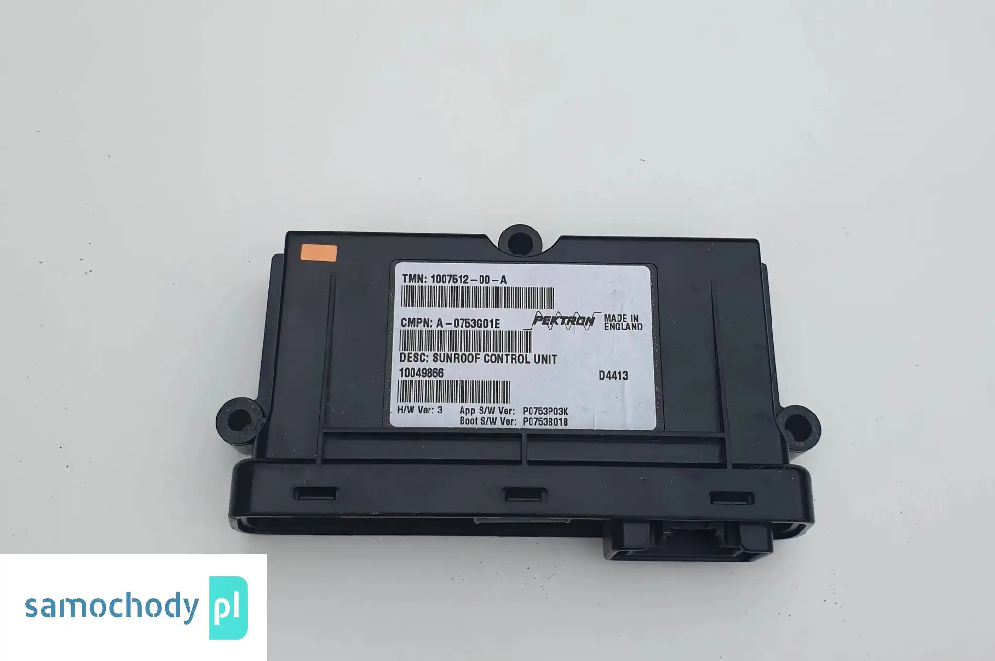 TESLA S MODUŁ STEROWNIK SZYBERDACHU 1007512-00-A