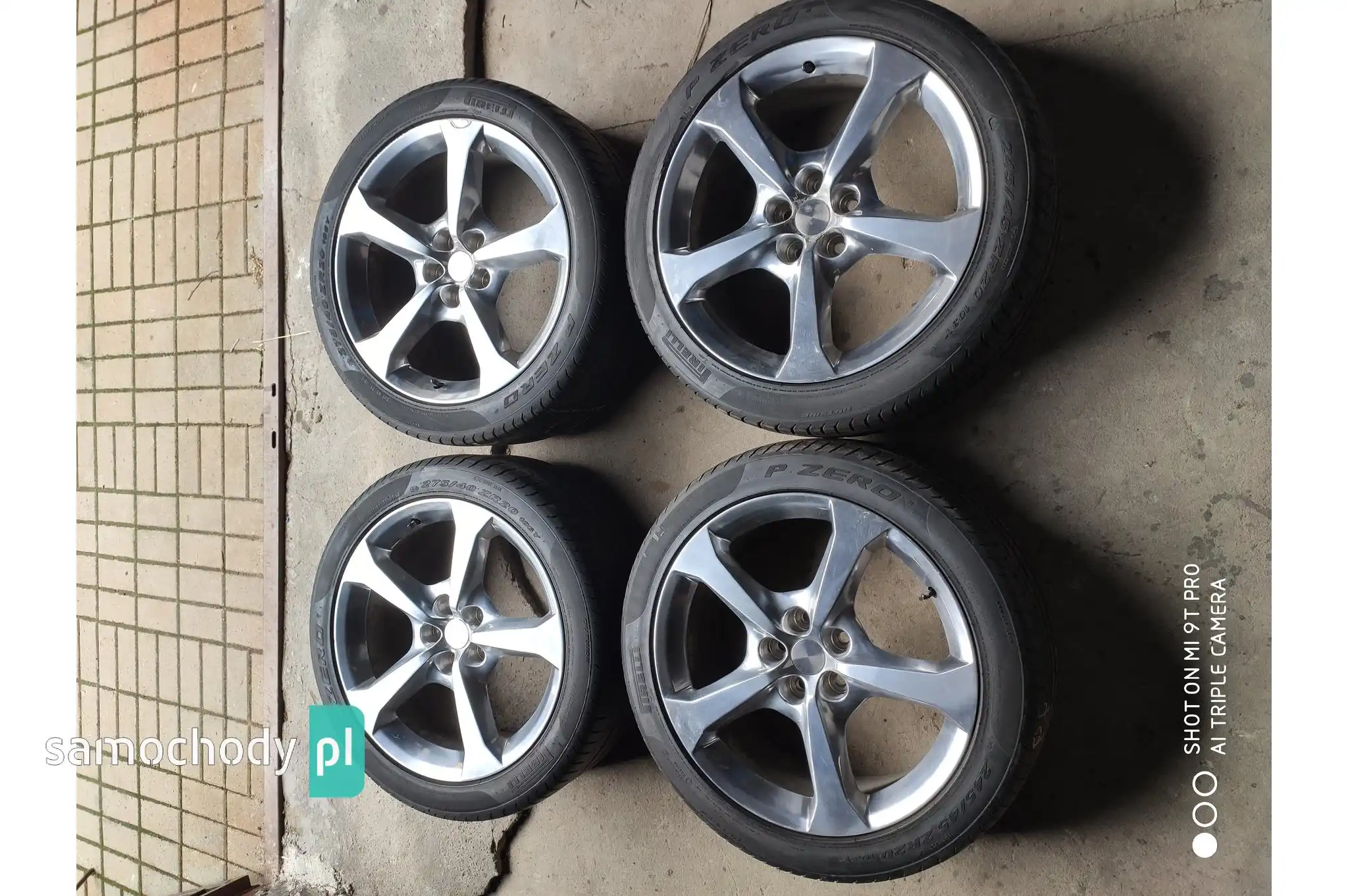 Feligi aluminiowe 5x120 20"