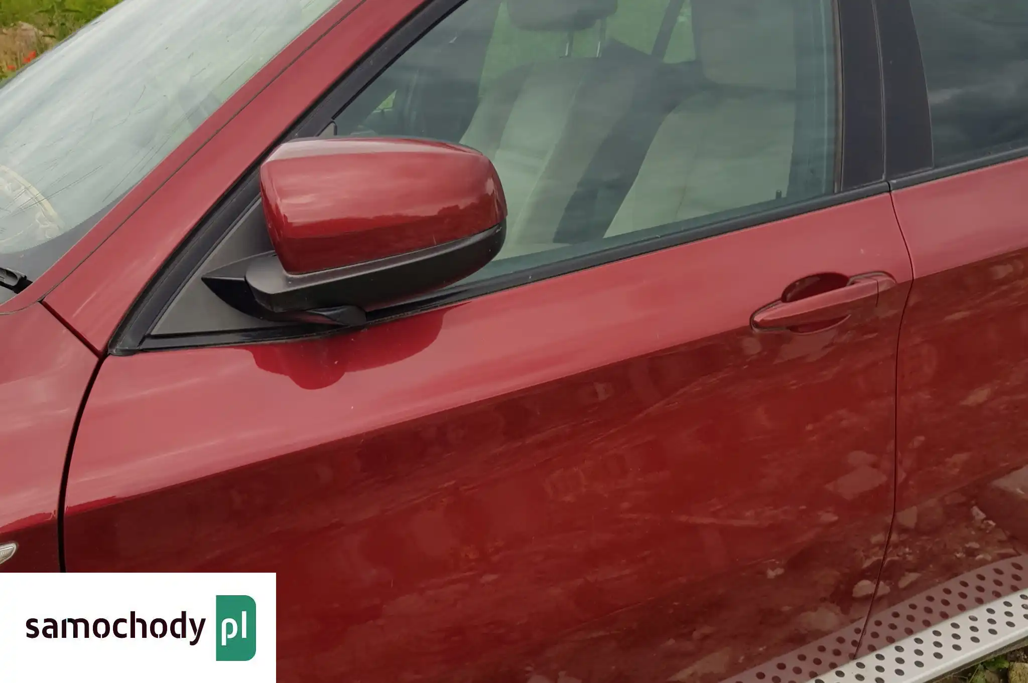 DRZWI LEWY PRZÓD KOMPLETNE BEZ MALOWANIA W KOLOR VERMILIONROT BMW X6