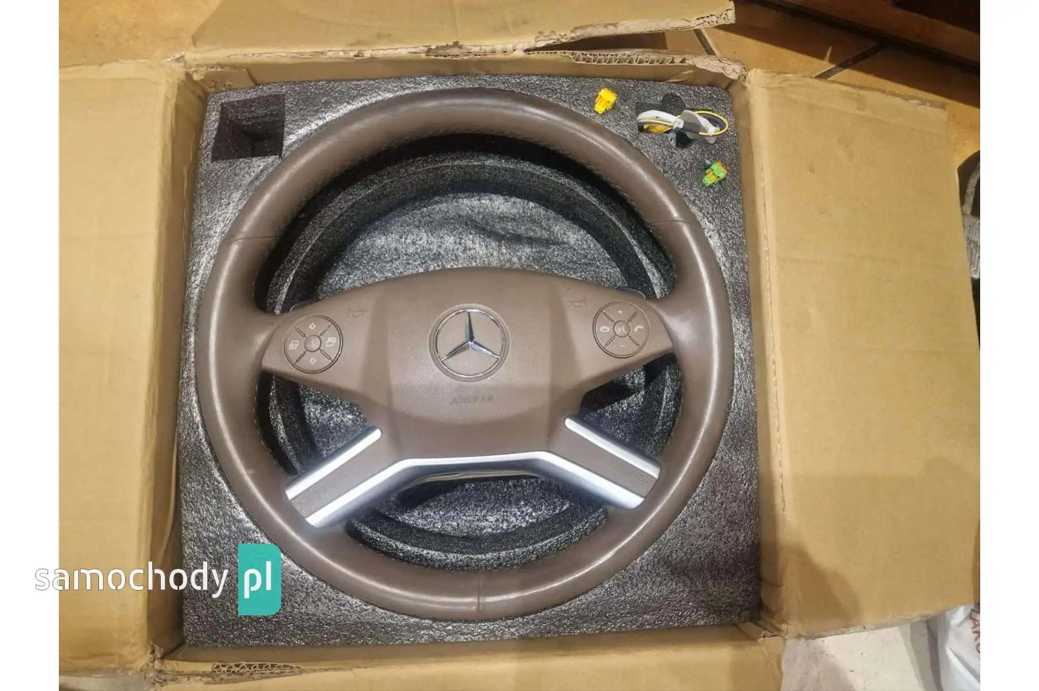 Kompletna kierownica z poduszką powietrzną mercedes GL