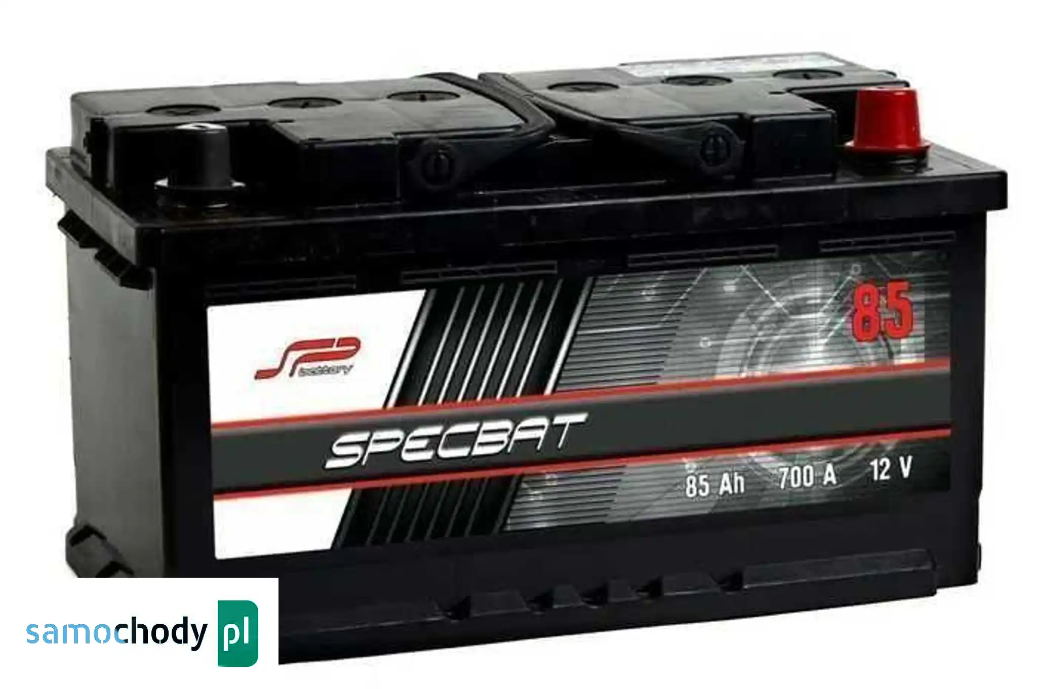 Akumulator SPECBAT 85Ah 700A EN PRAWY PLUS