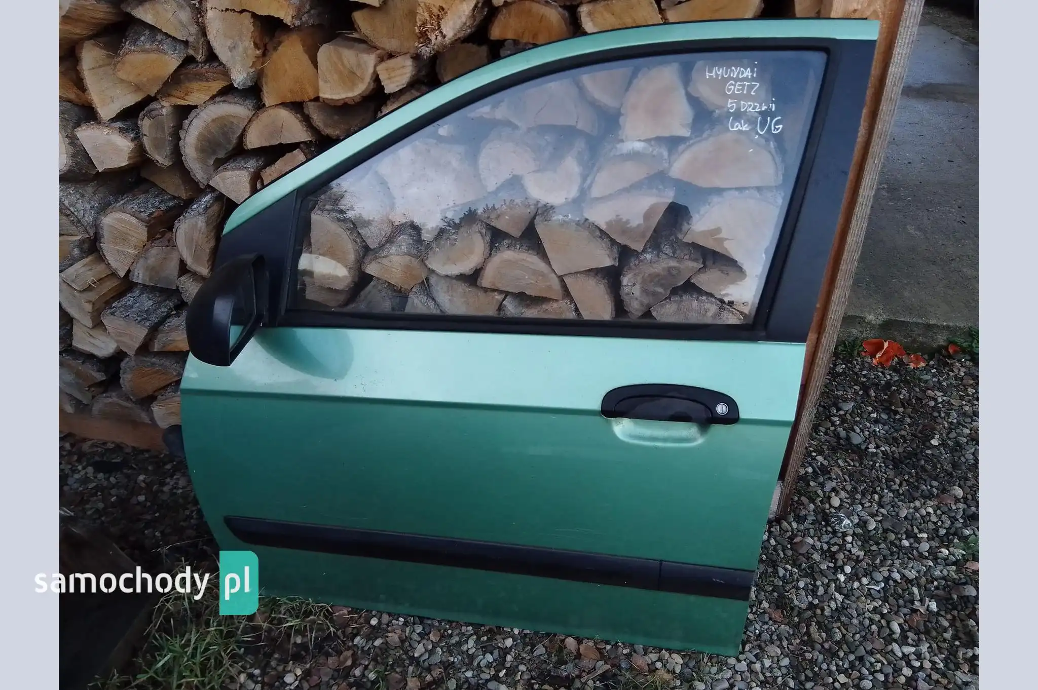 Drzwi lewe przednia przód kompletne Hyundai Getz UG