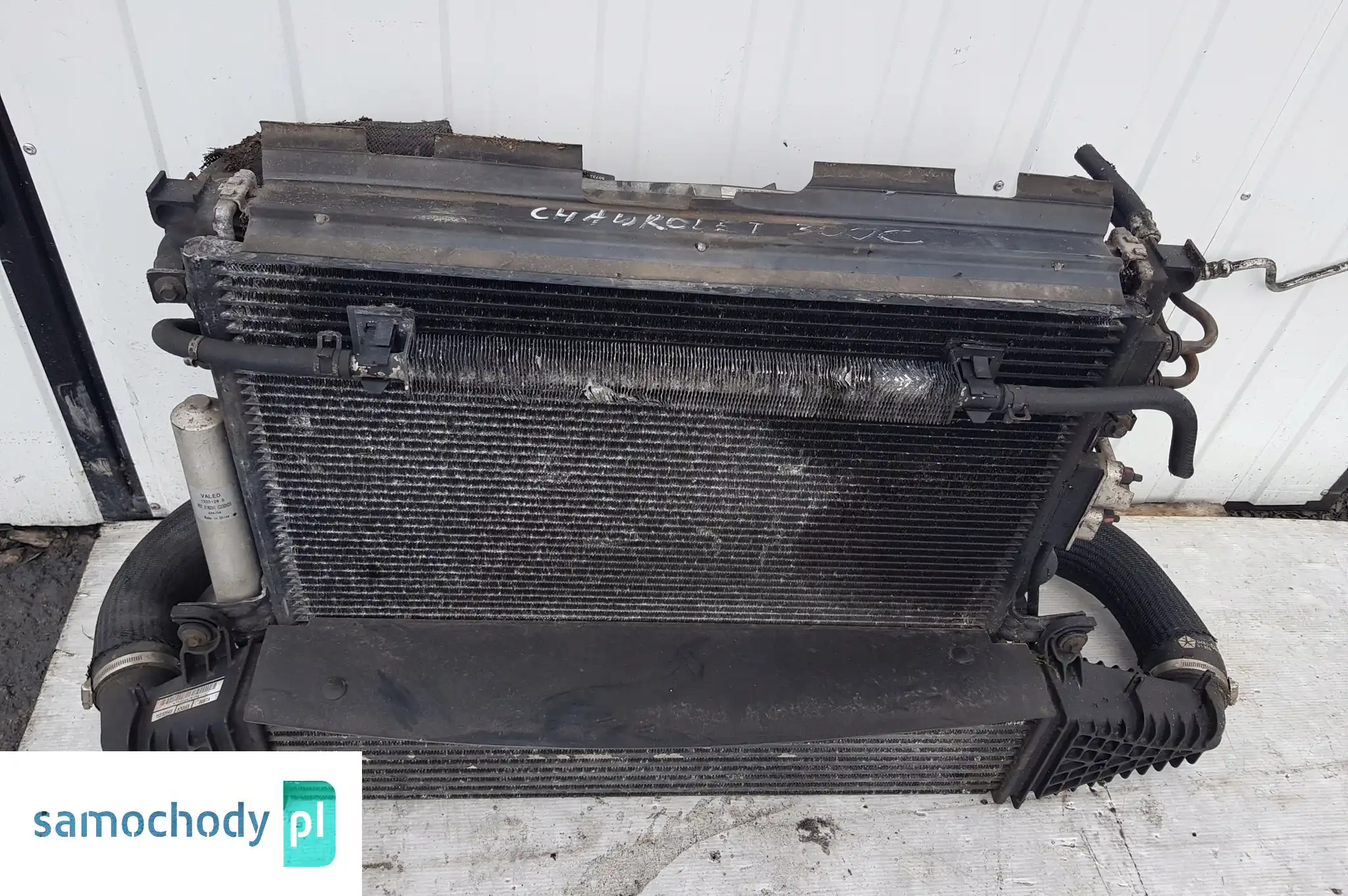 CHRYSLER 300C 3.0 CRD CHŁODNICE WENTYLATOR KOMPLET INTERCOOLER 55038157AD