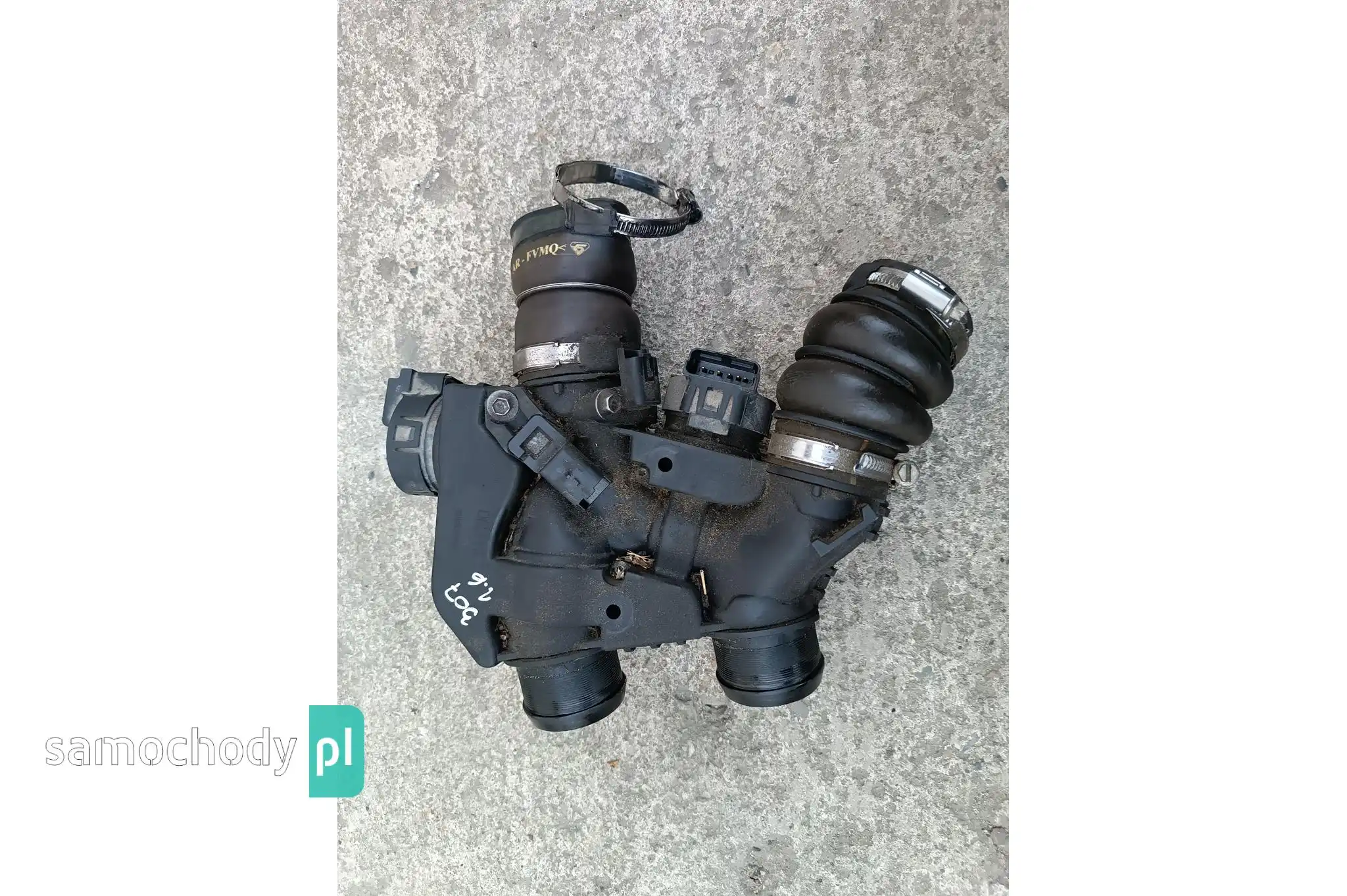 9655971980 Przepustnica Peugeot 307 1.6 HDI lift