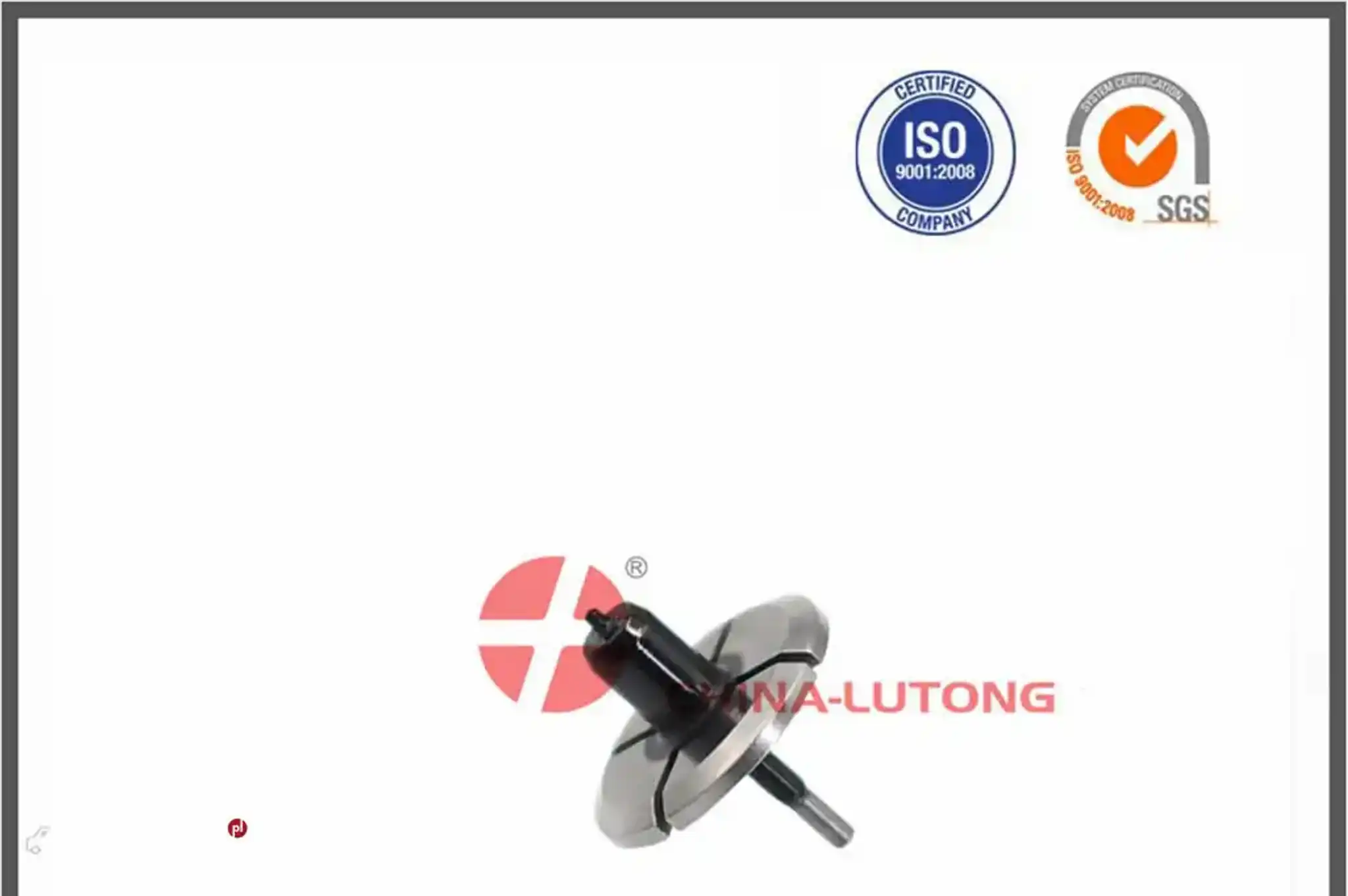 Common Rail injector control valve F00RJ01278