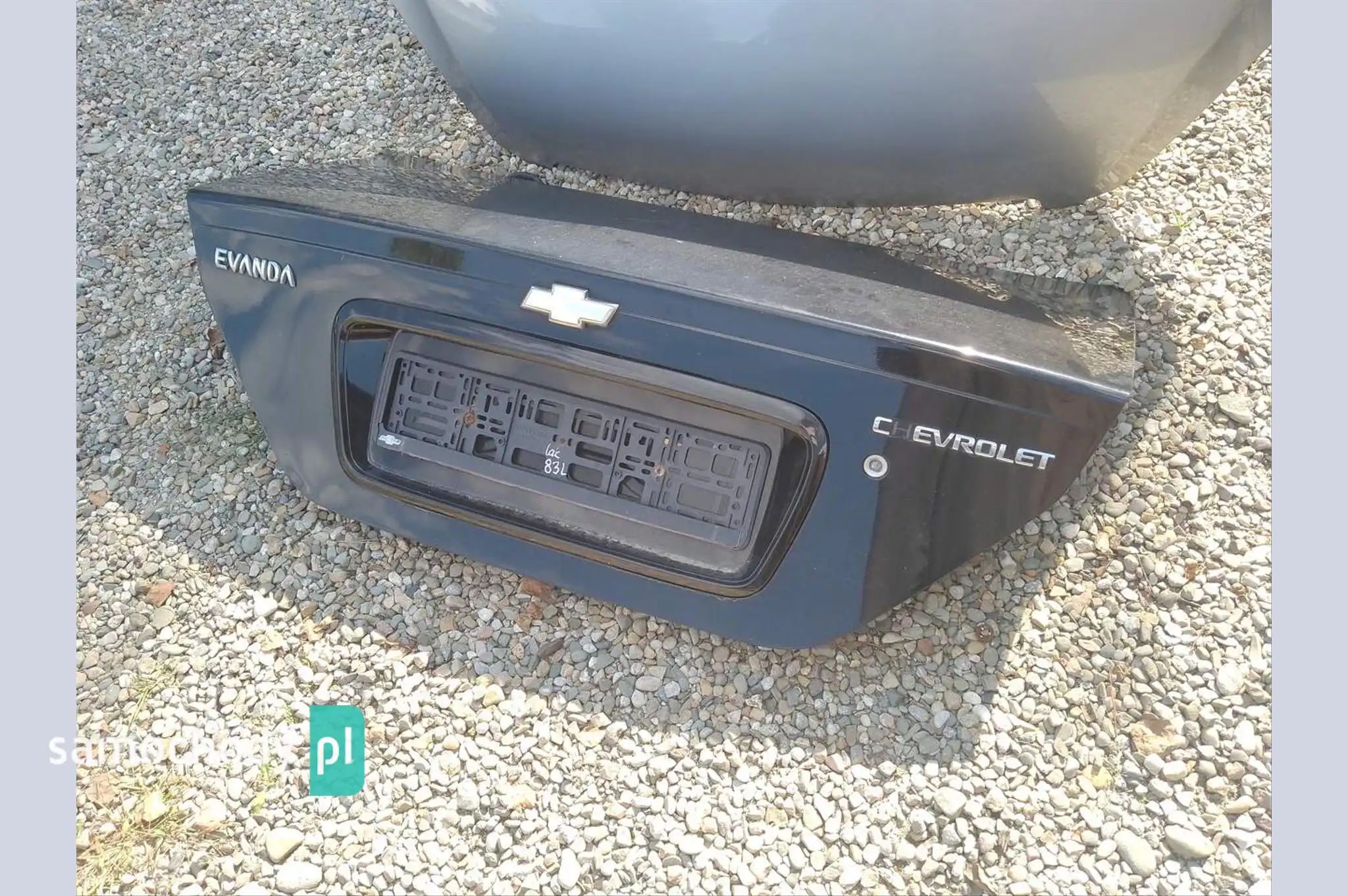Klapa tył tylna bagażnika Chevrolet Evanda sedan