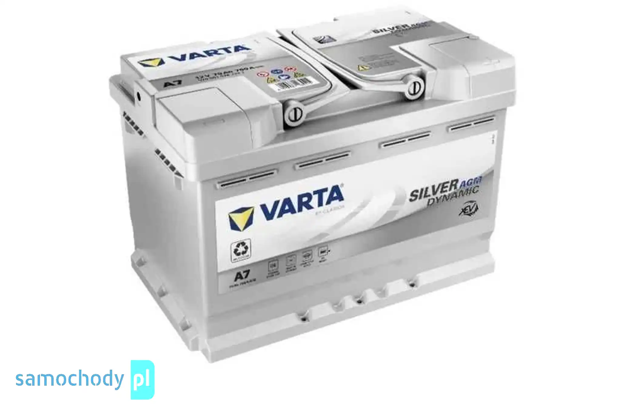 Akumulator VARTA AGM START&STOP A7 70Ah 760A (dawna E39)