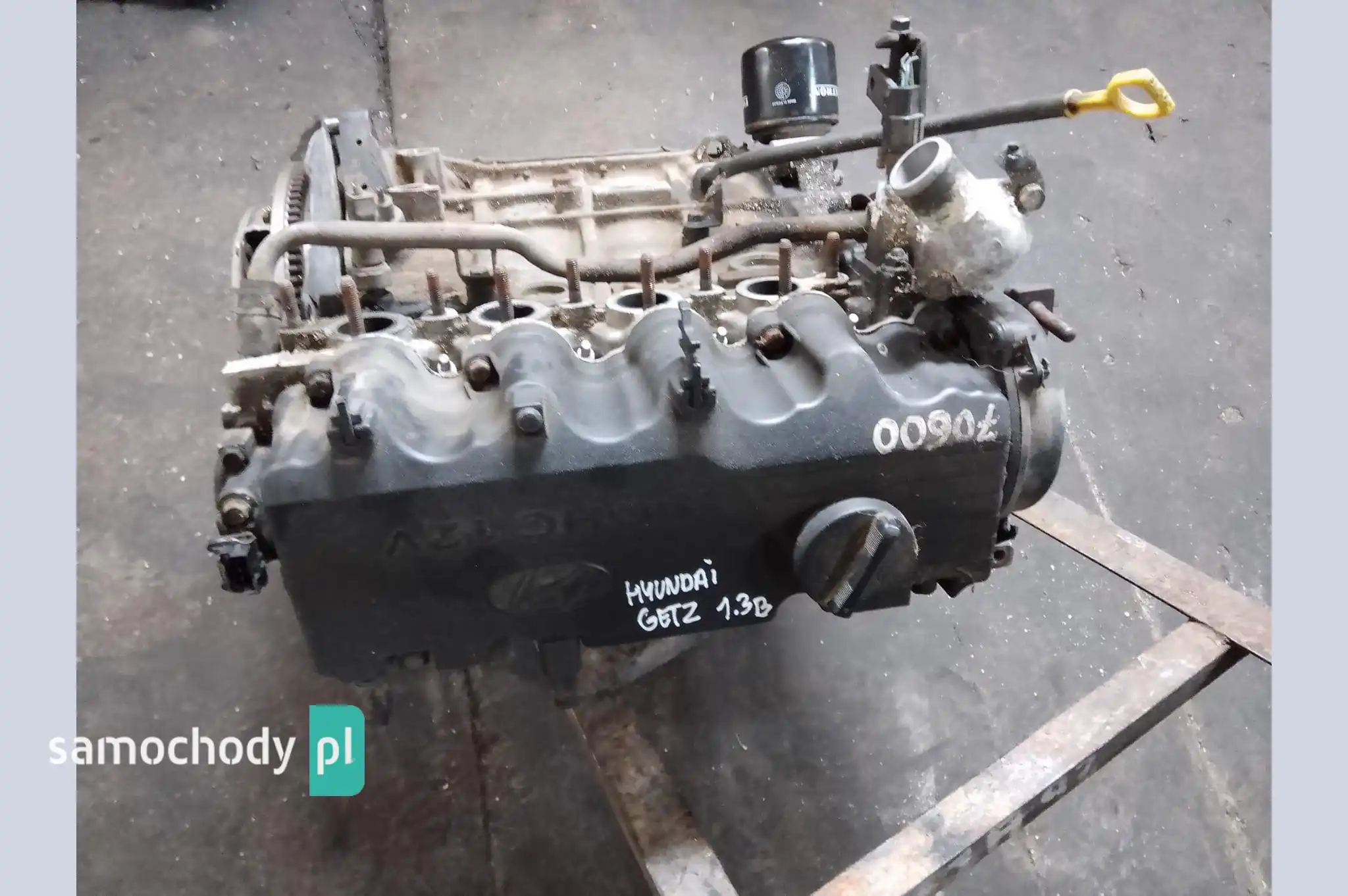 Silnik bez osprzętu Hyundai Getz 1.3 B