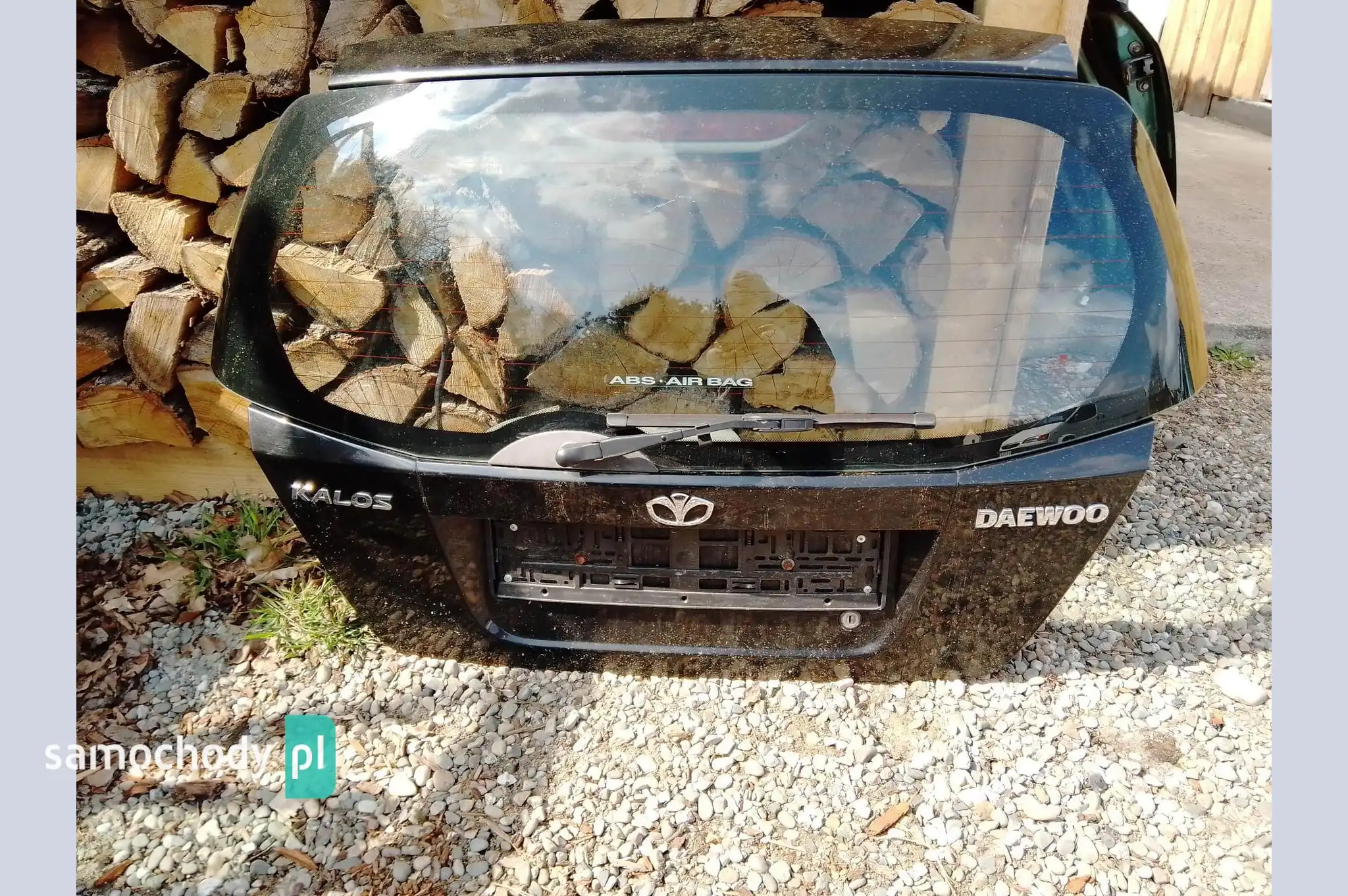 Klapa tył tylna kompletna Daewoo Kalos 87U