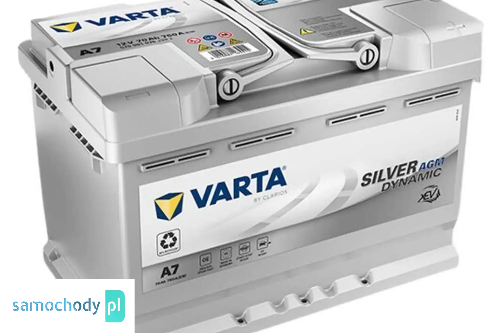 Akumulator VARTA AGM START&STOP A7 70Ah 760A (dawna E39)