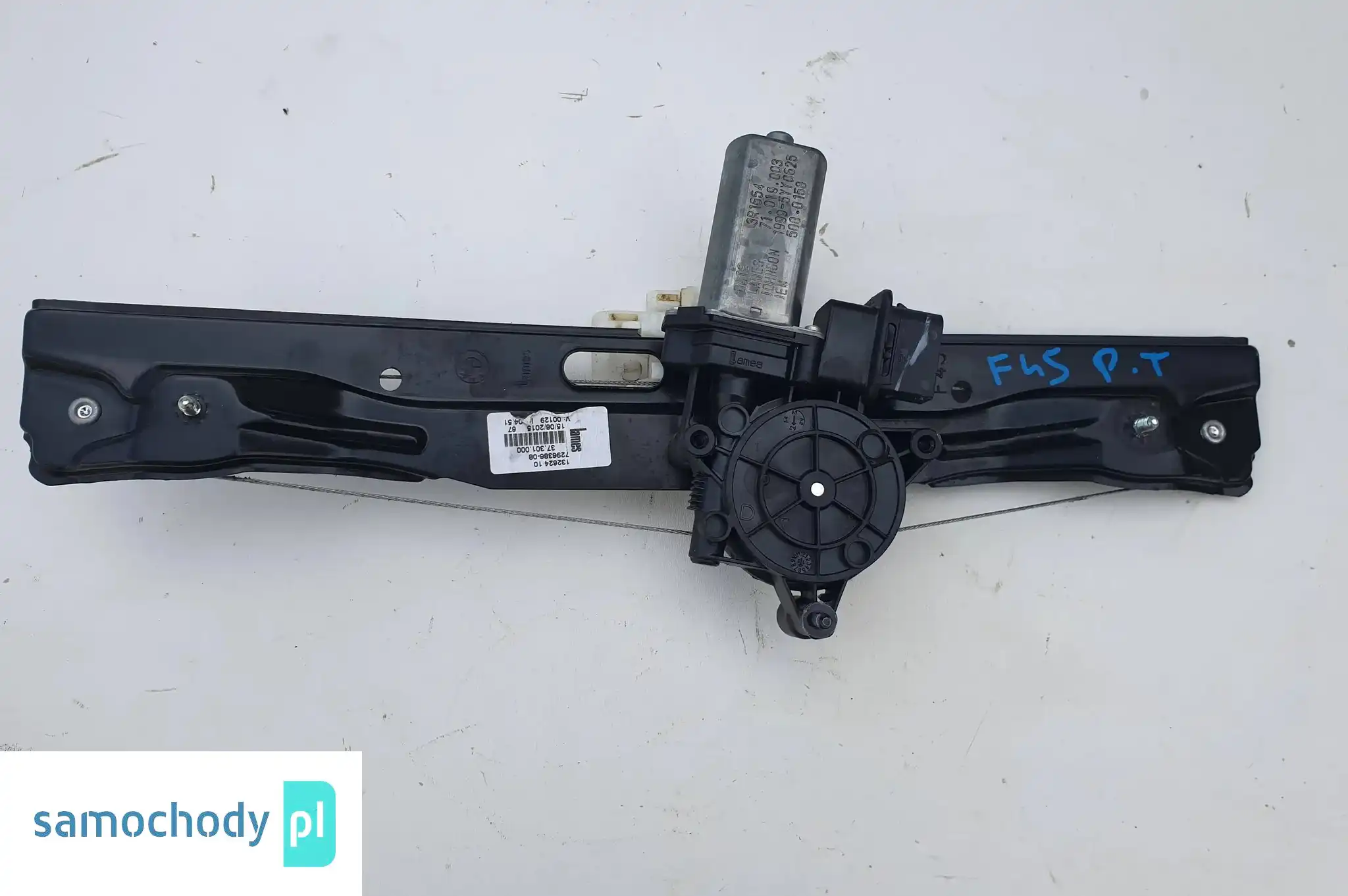 BMW F45 PODNOŚNIK SZYBY PRAWY TYŁ 7296386