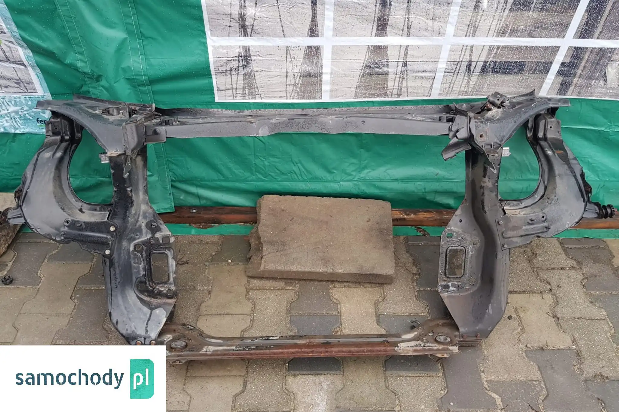 MERCEDES ML W164 PAS PRZEDNI WZMOCNIENIE