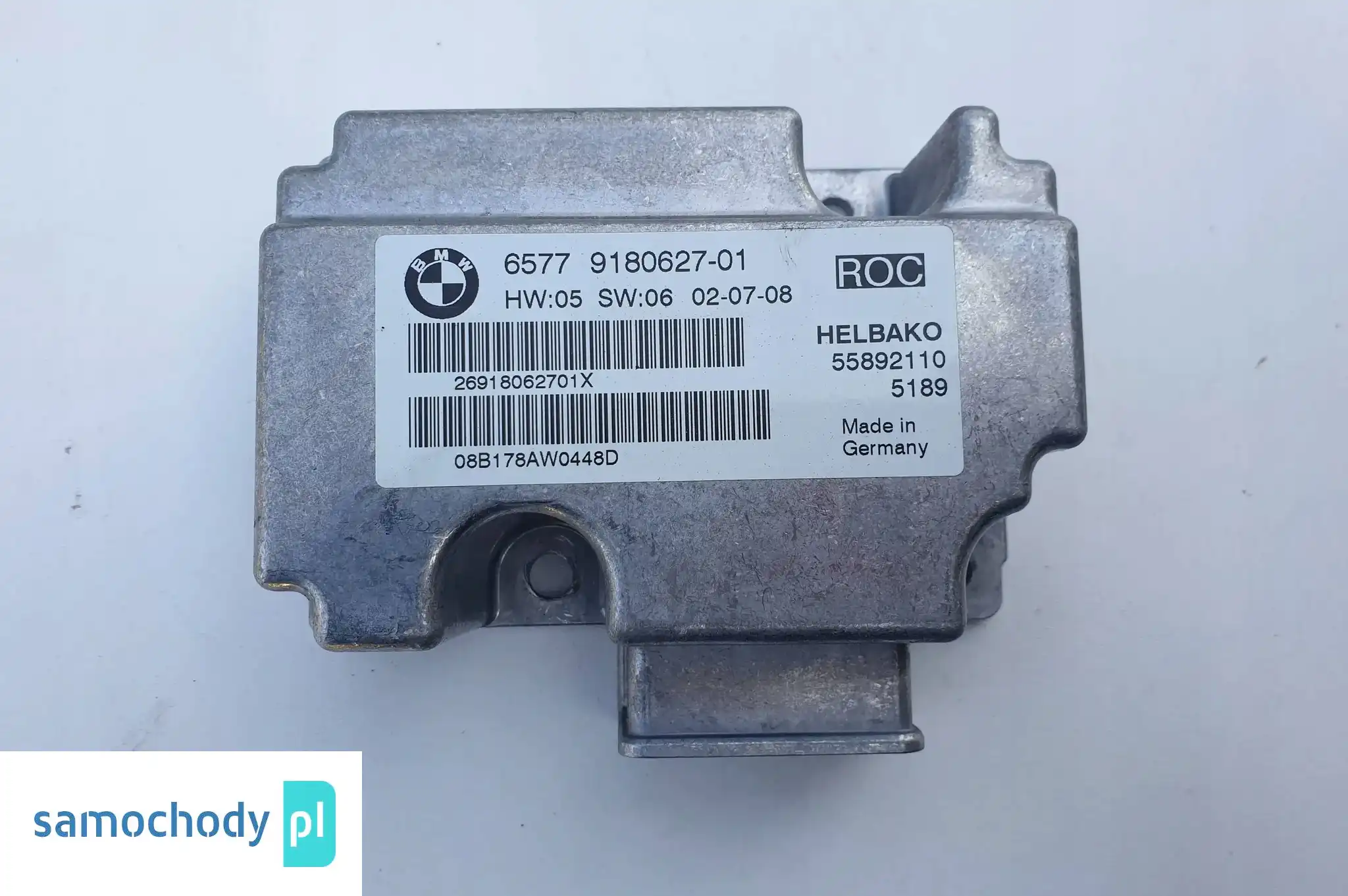 BMW E93 MODUŁ STEROWNIK PAŁĄKÓW 9180627