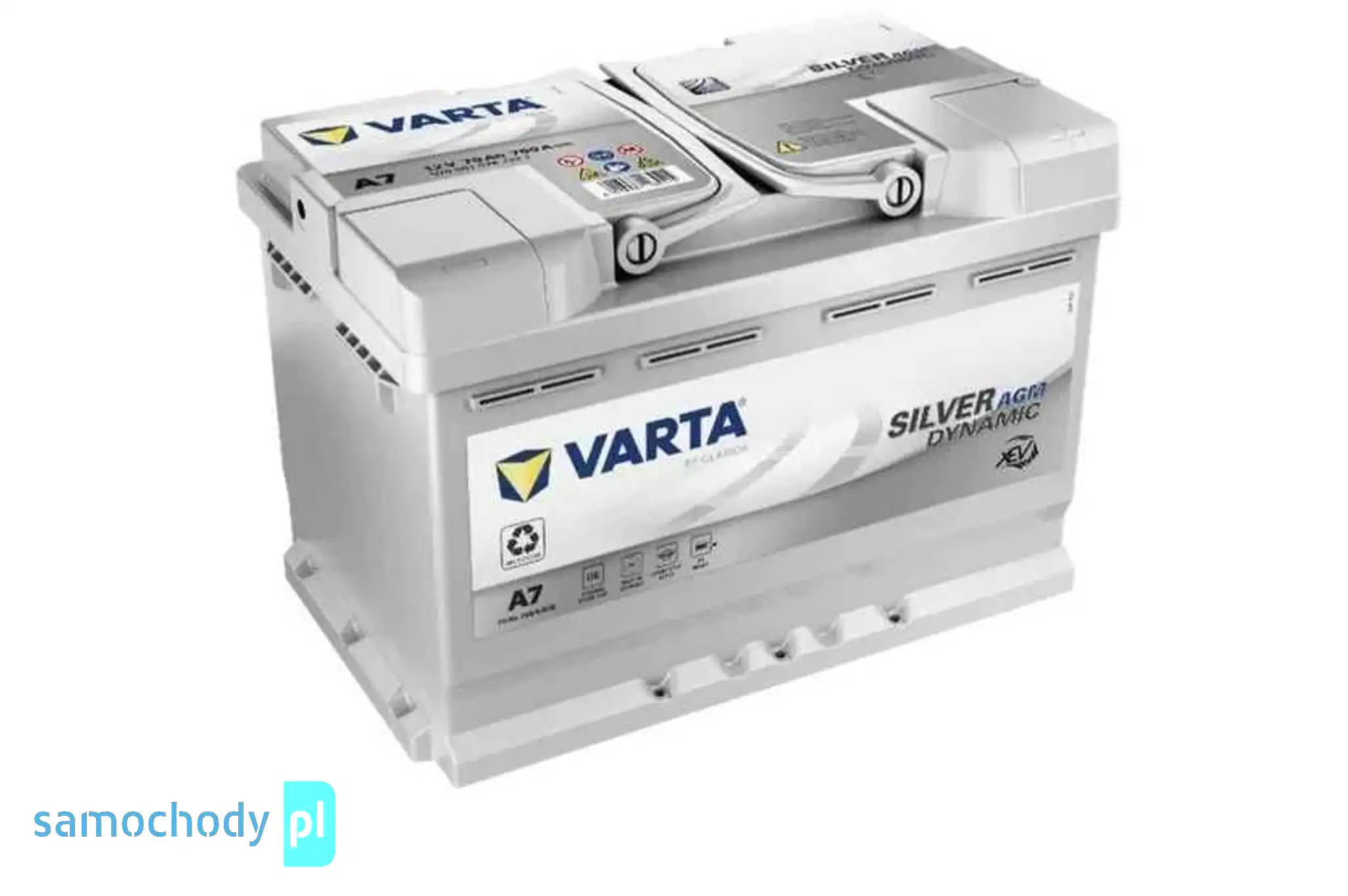 Akumulator VARTA AGM START&STOP A7 70Ah 760A (dawna E39)