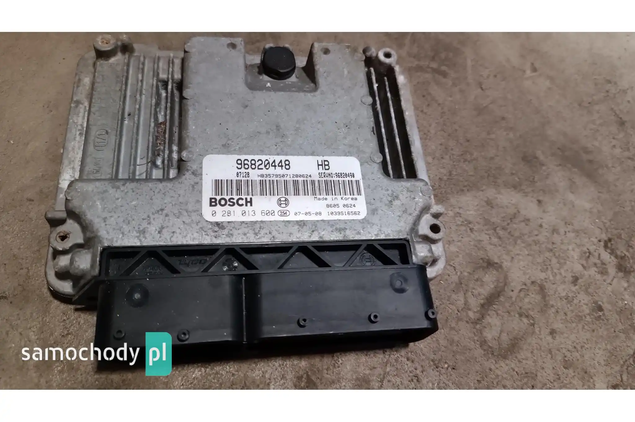 96820448 0281013600 Komputer Chevrolet Nubira 3 III