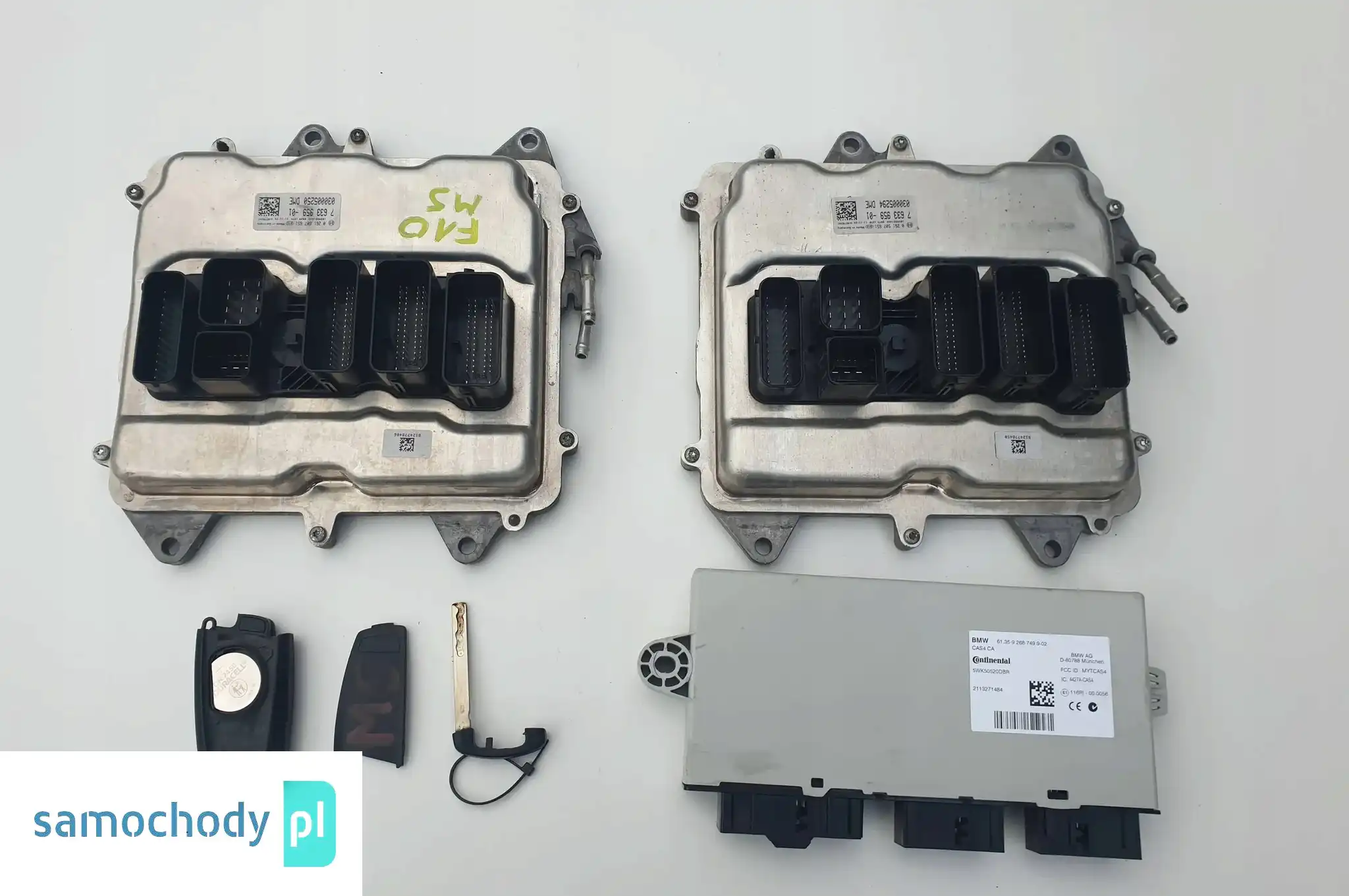 BMW F10 M5 KOMPUTER KLUCZYK CAS4 7633959