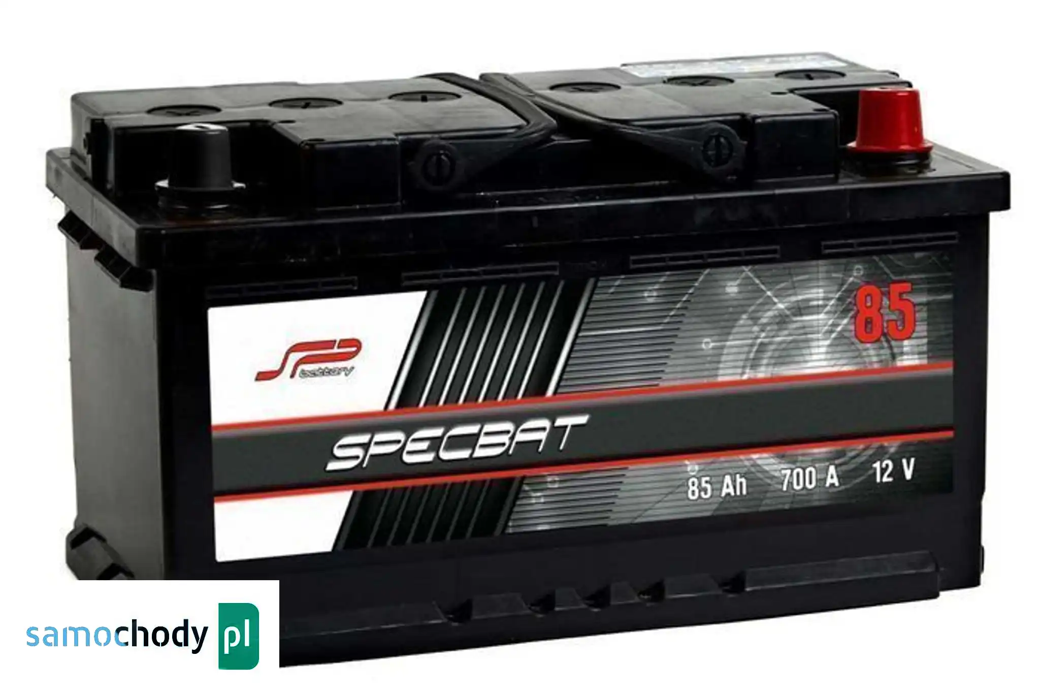 Akumulator SPECBAT 85Ah 700A EN PRAWY PLUS