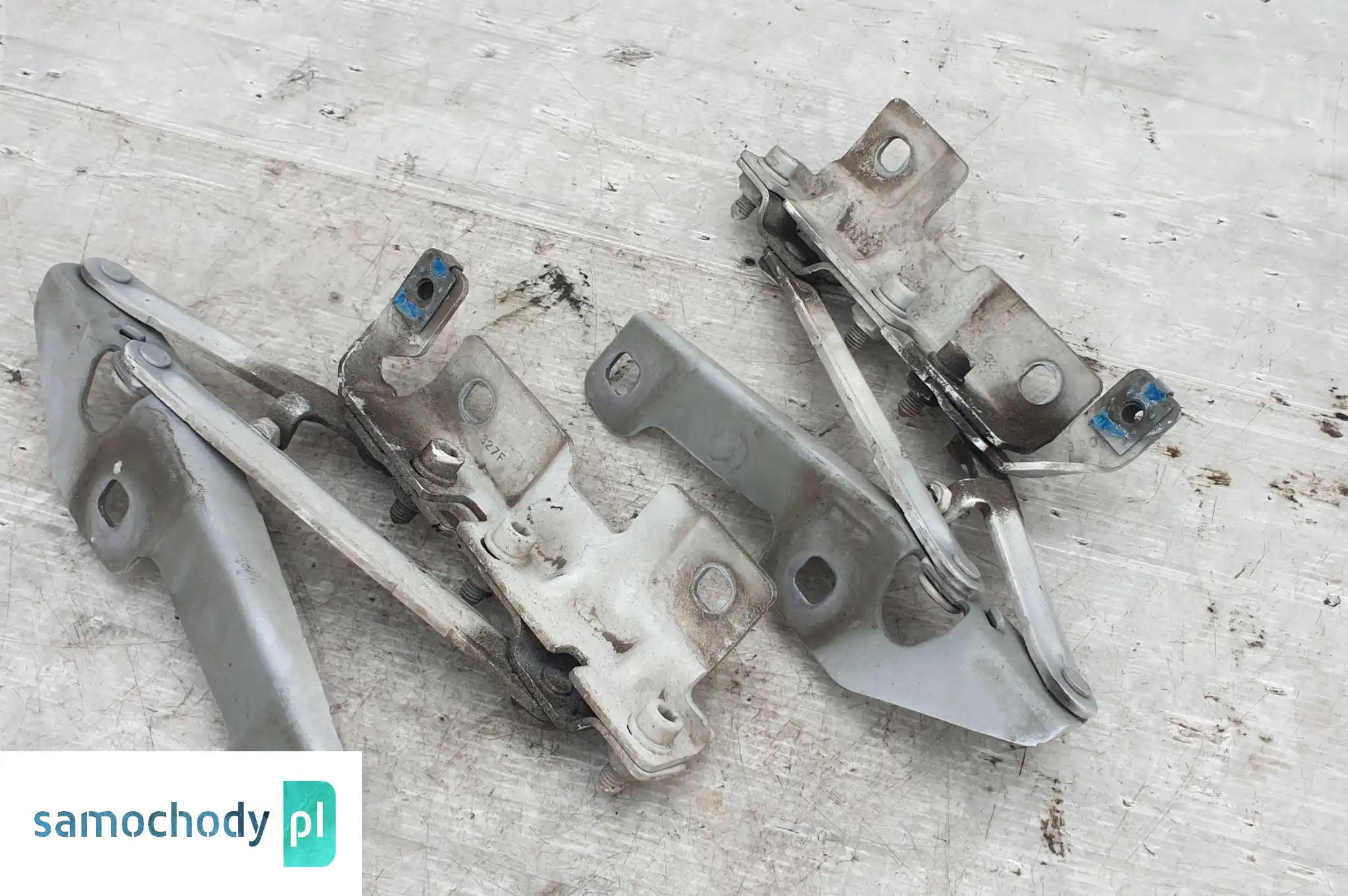 ZAWIASY MASKI POKRYWY KOMPLET OPEL INSIGNIA A 12841600 12841601