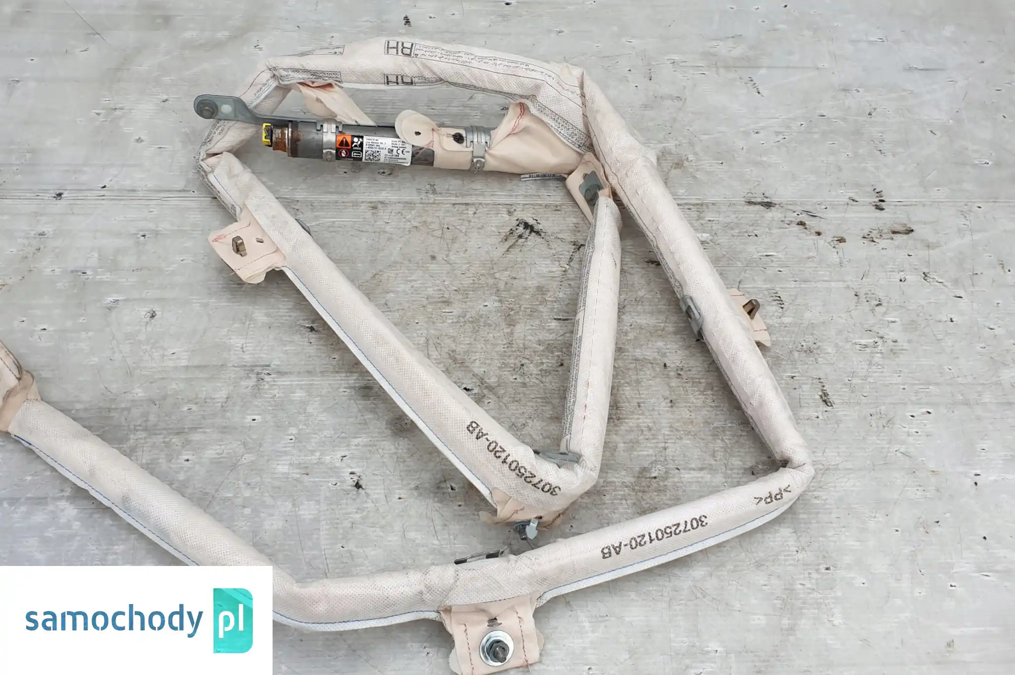 OPEL INSIGNIA A KURTYNY POWIETRZNE PRAWA LEWA 23148188 23148187