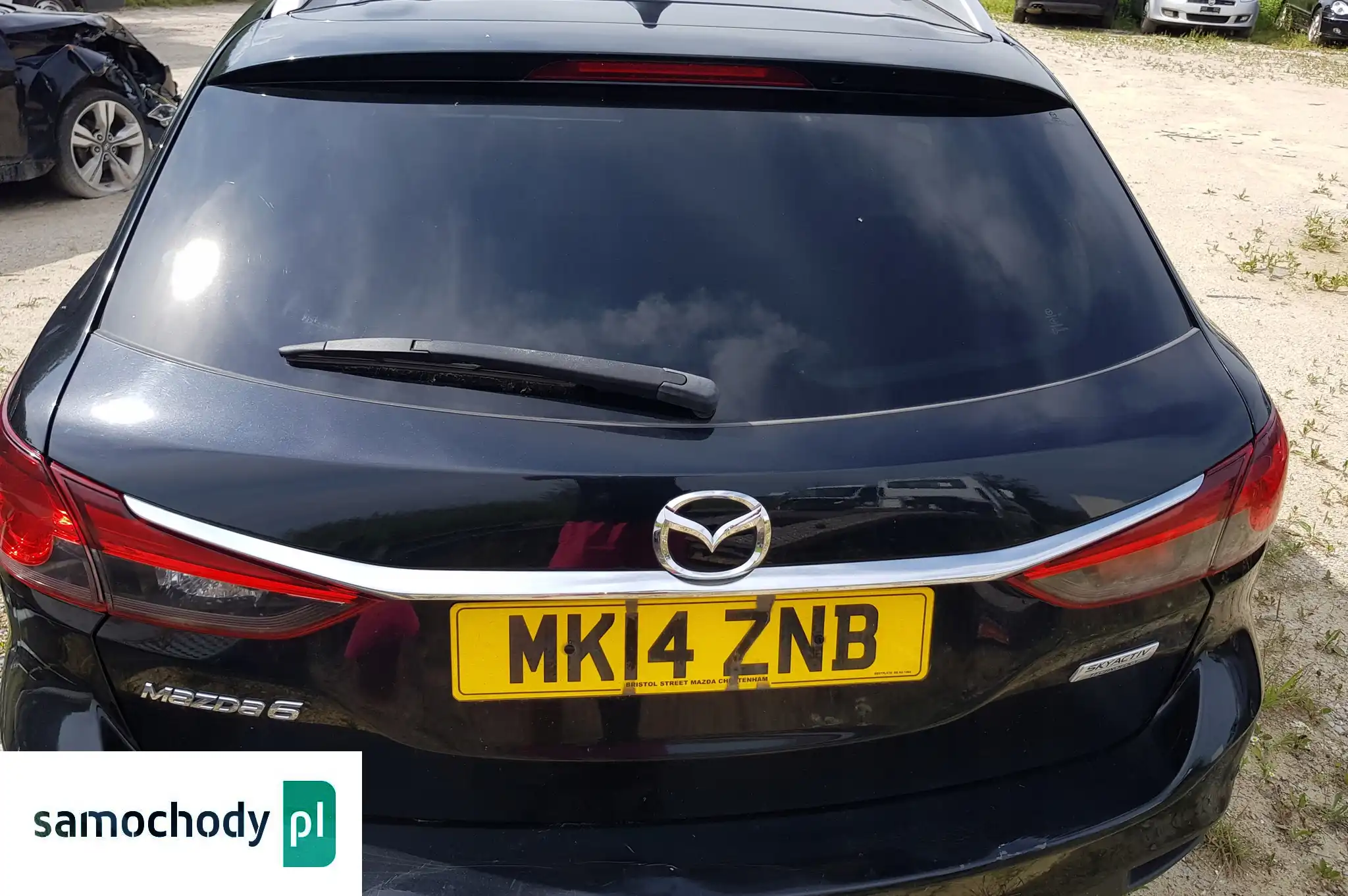MAZDA 6 III GJ 2012 - 2016 KOMBI KLAPA BAGAŻNIKA TYŁ KOMPLETNA W KOLOR