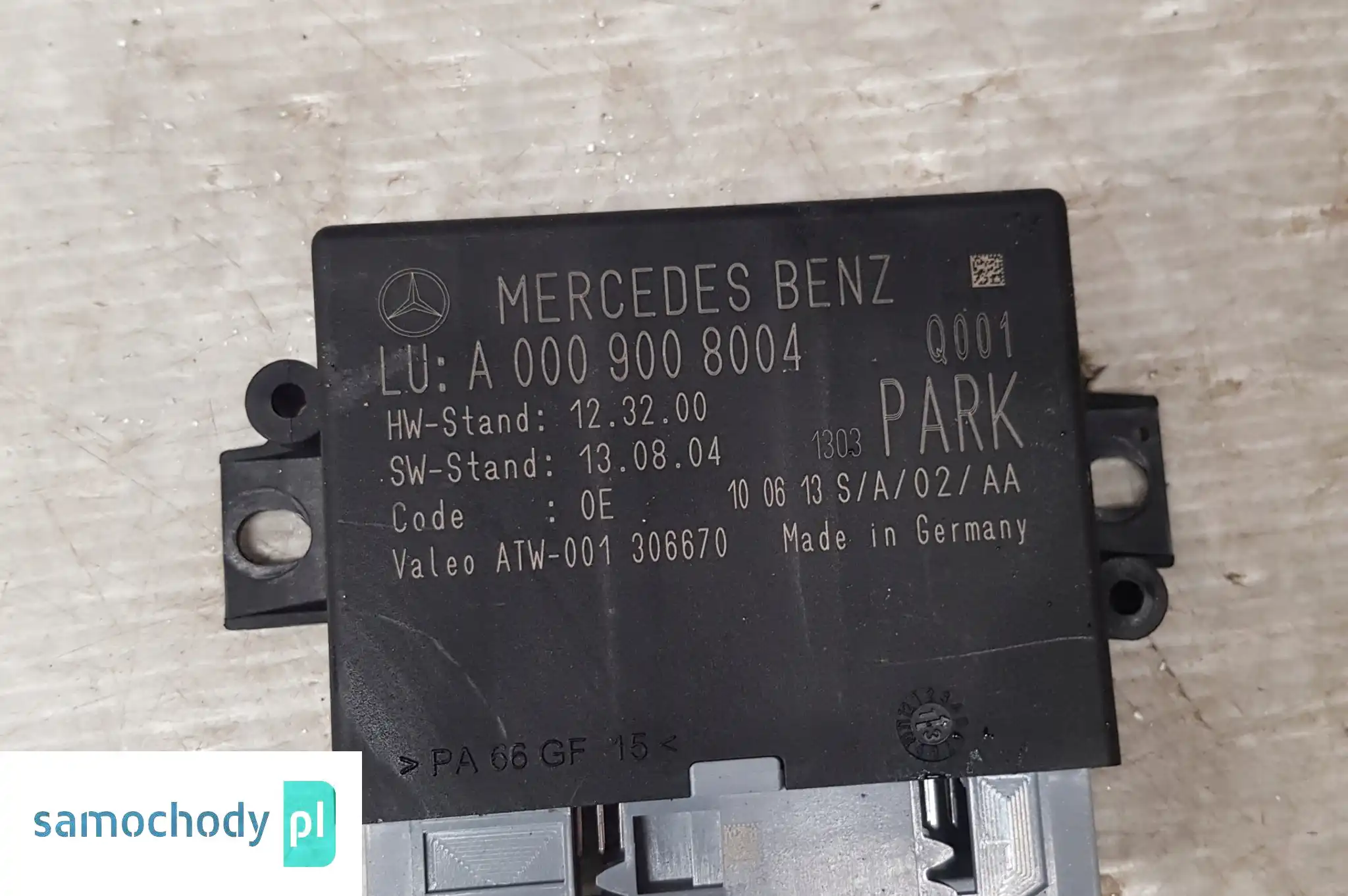 MERCEDES W212 LIFT MODUŁ STEROWNIK PARKOWANIA PDC W207