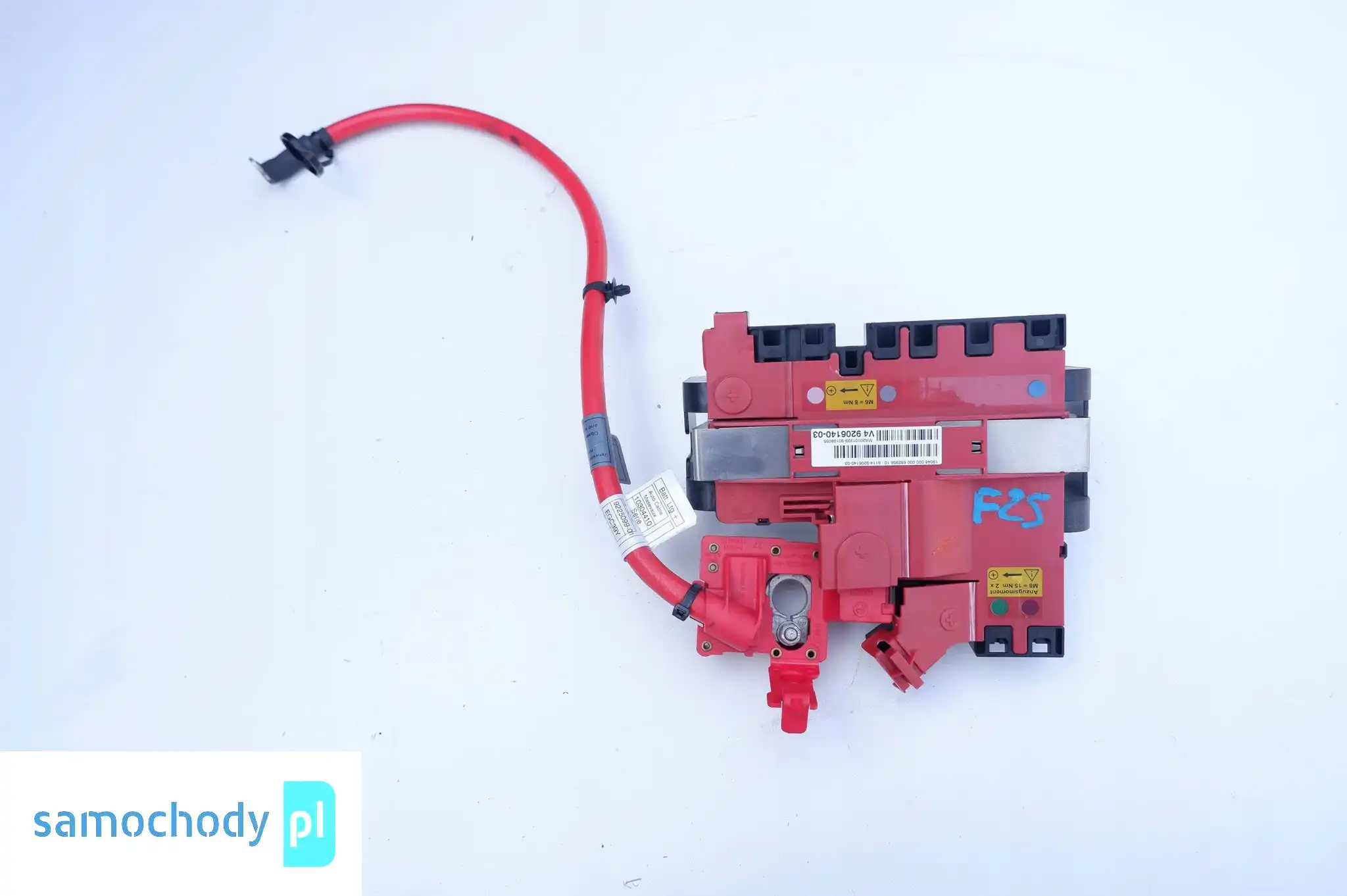 BMW F25 X3 F26 X4 KLEMA PIROTECHNICZNA 9432609