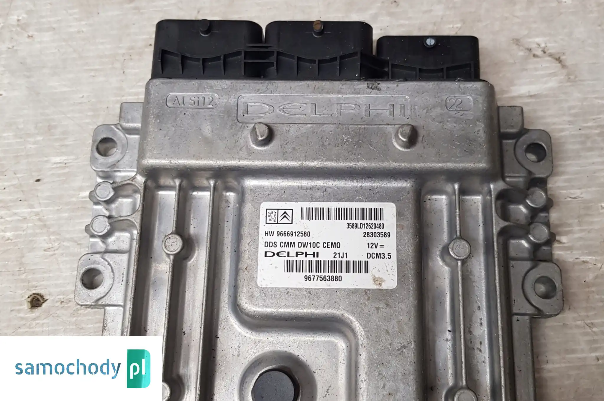 KOMPUTER STEROWNIK SILNIKA PEUGEOT 508 CITROEN 9666912580
