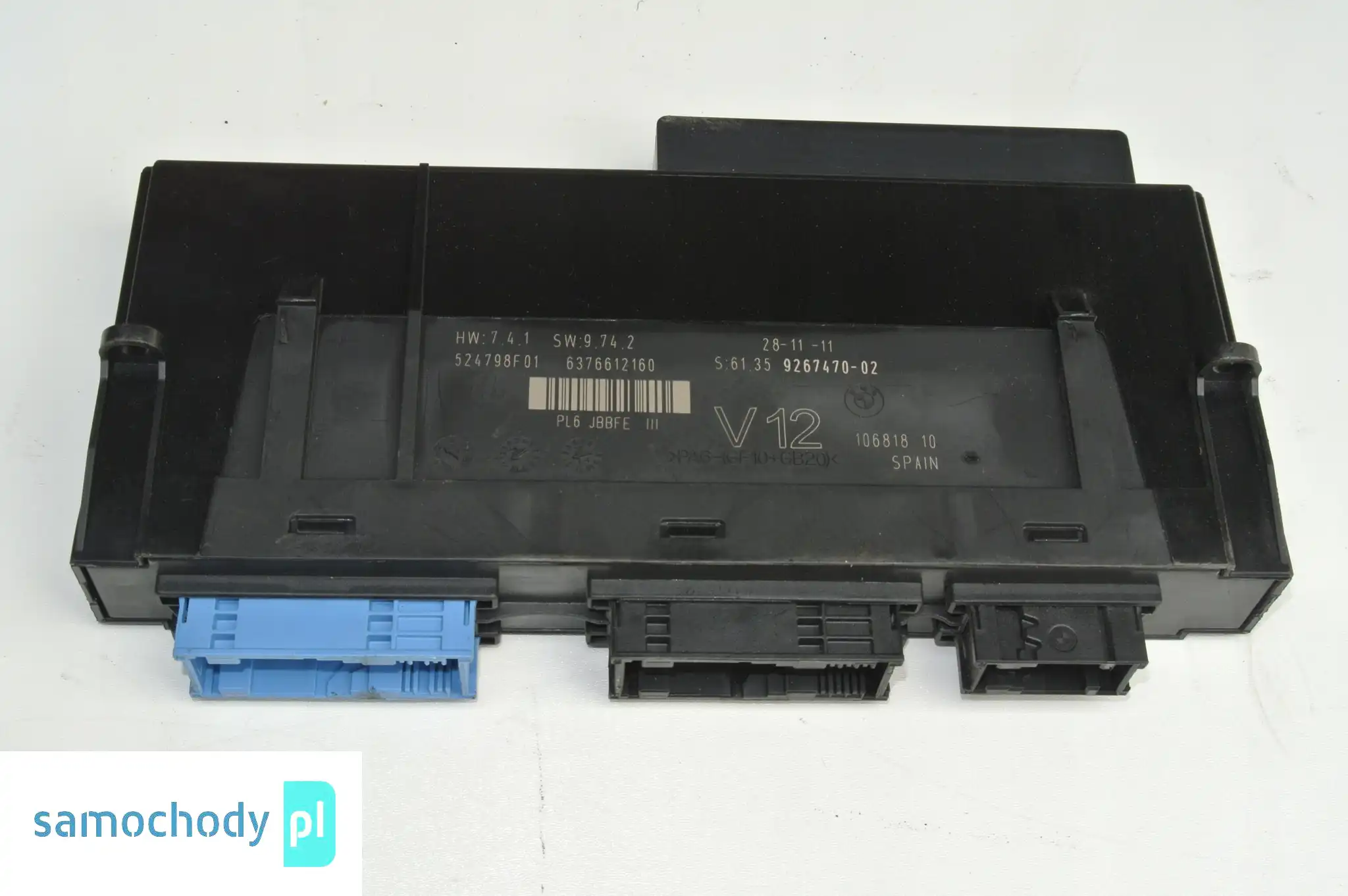 BMW F07 MODUŁ KOMFORTU 9267470
