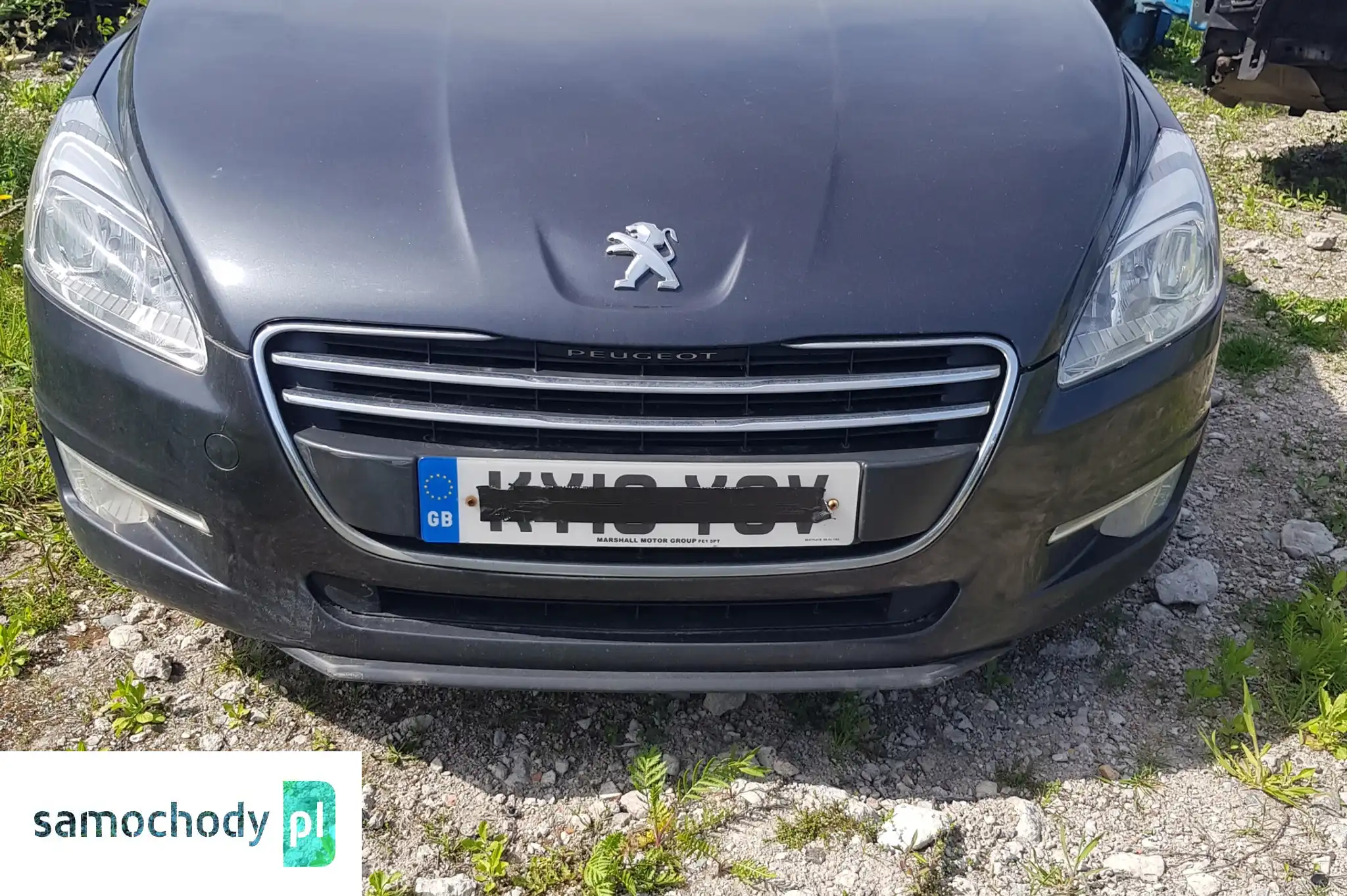 KOMPLETNY PRZOD PEUGEOT 508 LAMPY MASKA BLOTNIKI PAS PRZEDNI 2.0 HDI