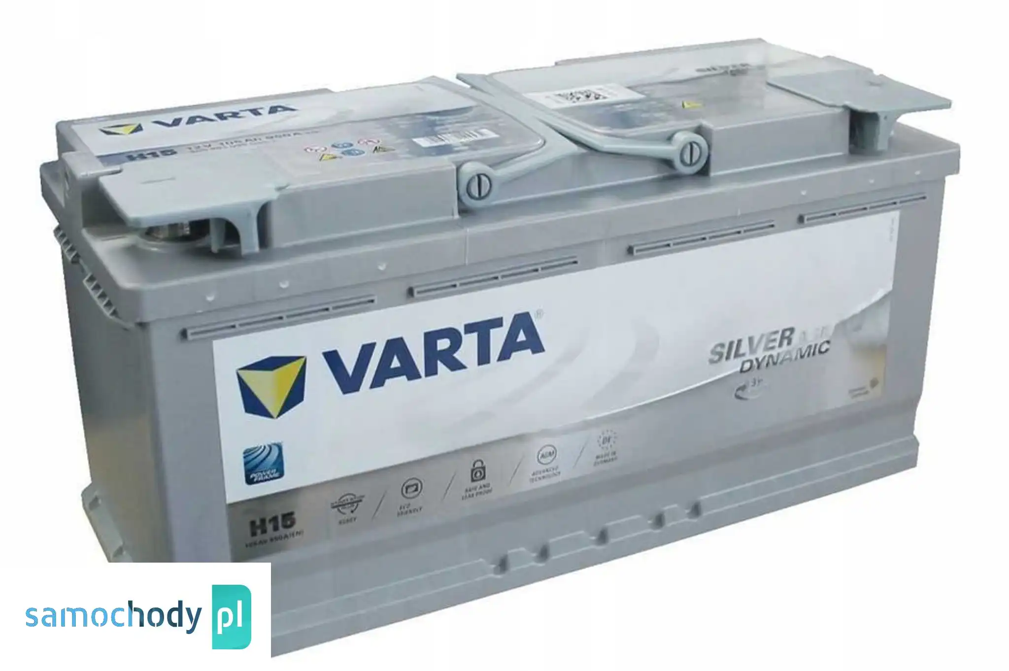 Akumulator VARTA Silver Dynamic AGM START&STOP H15 105Ah 950A